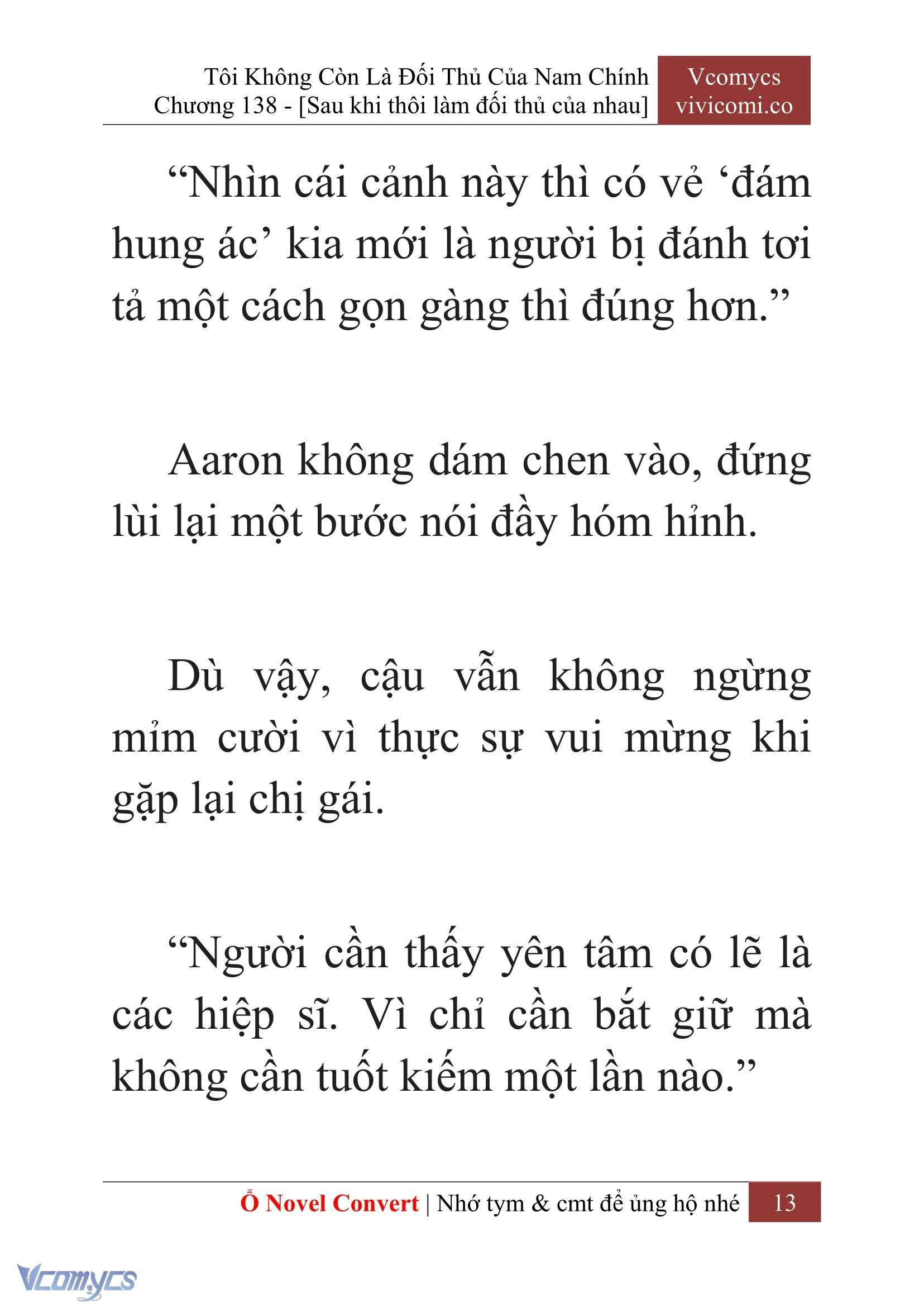 [Novel] Tôi Không Còn Là Đối Thủ Của Nam Chính Chapter  138 - 15