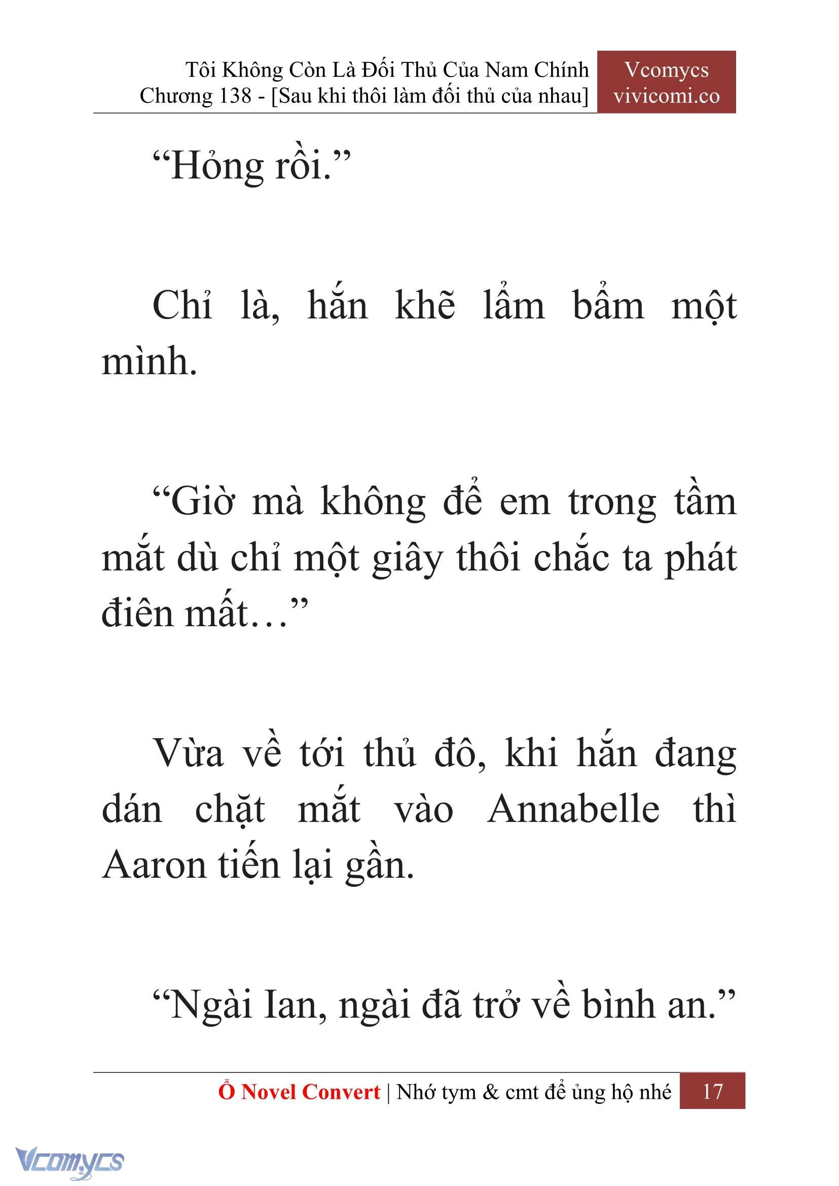 [Novel] Tôi Không Còn Là Đối Thủ Của Nam Chính Chapter  138 - 19