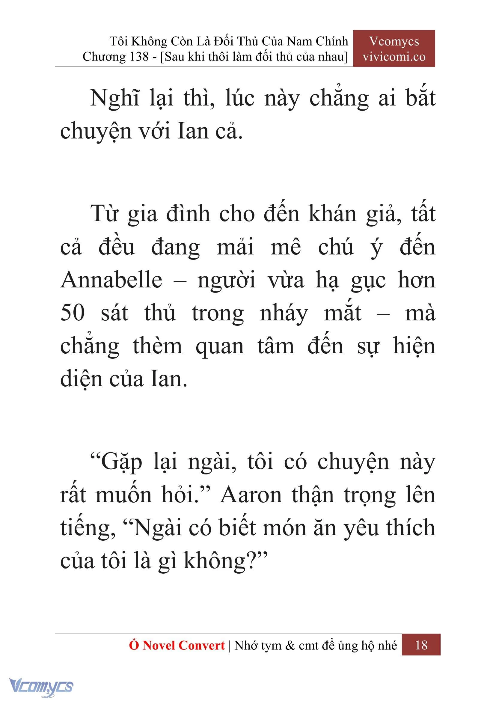 [Novel] Tôi Không Còn Là Đối Thủ Của Nam Chính Chapter  138 - 20