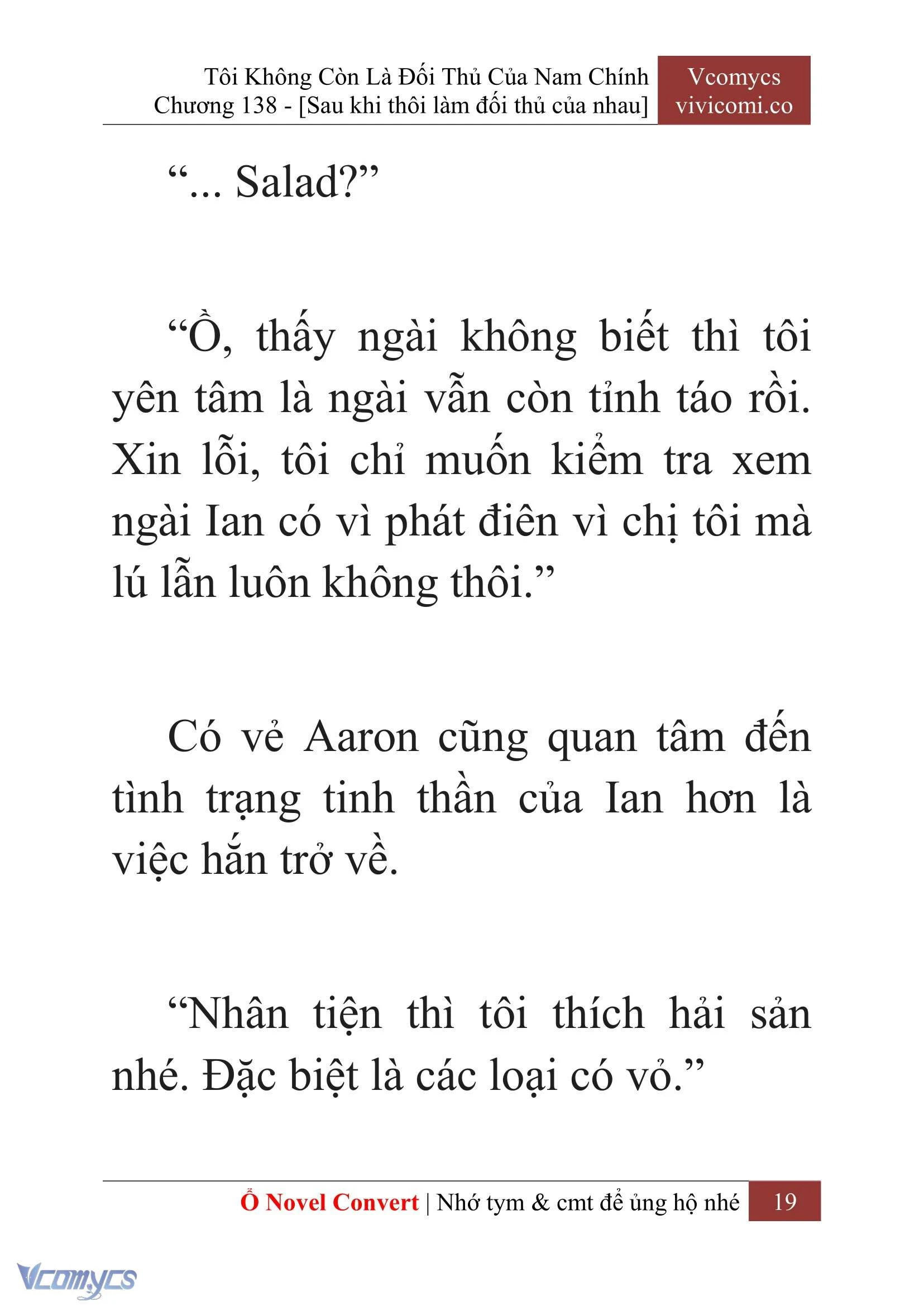 [Novel] Tôi Không Còn Là Đối Thủ Của Nam Chính Chapter  138 - 21
