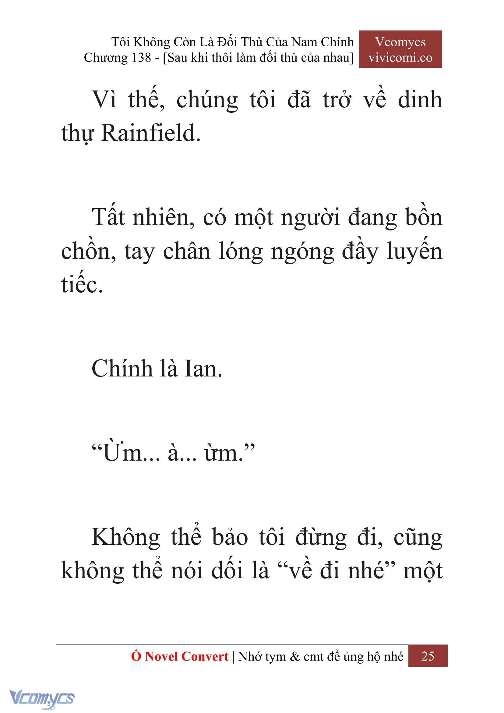 [Novel] Tôi Không Còn Là Đối Thủ Của Nam Chính Chapter  138 - 27