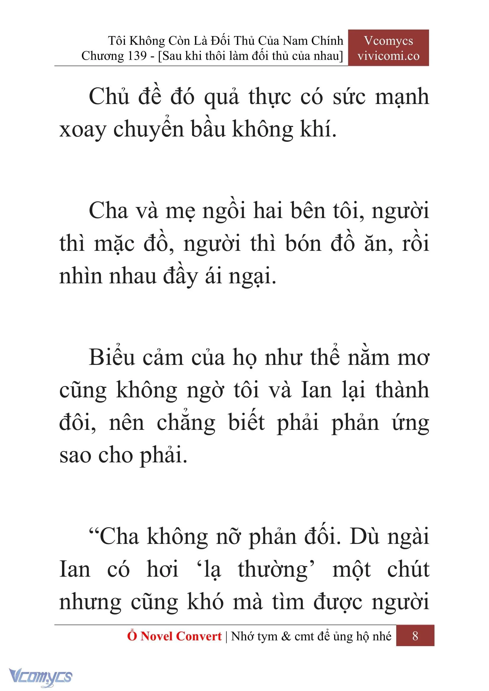 [Novel] Tôi Không Còn Là Đối Thủ Của Nam Chính Chapter  139 - 10