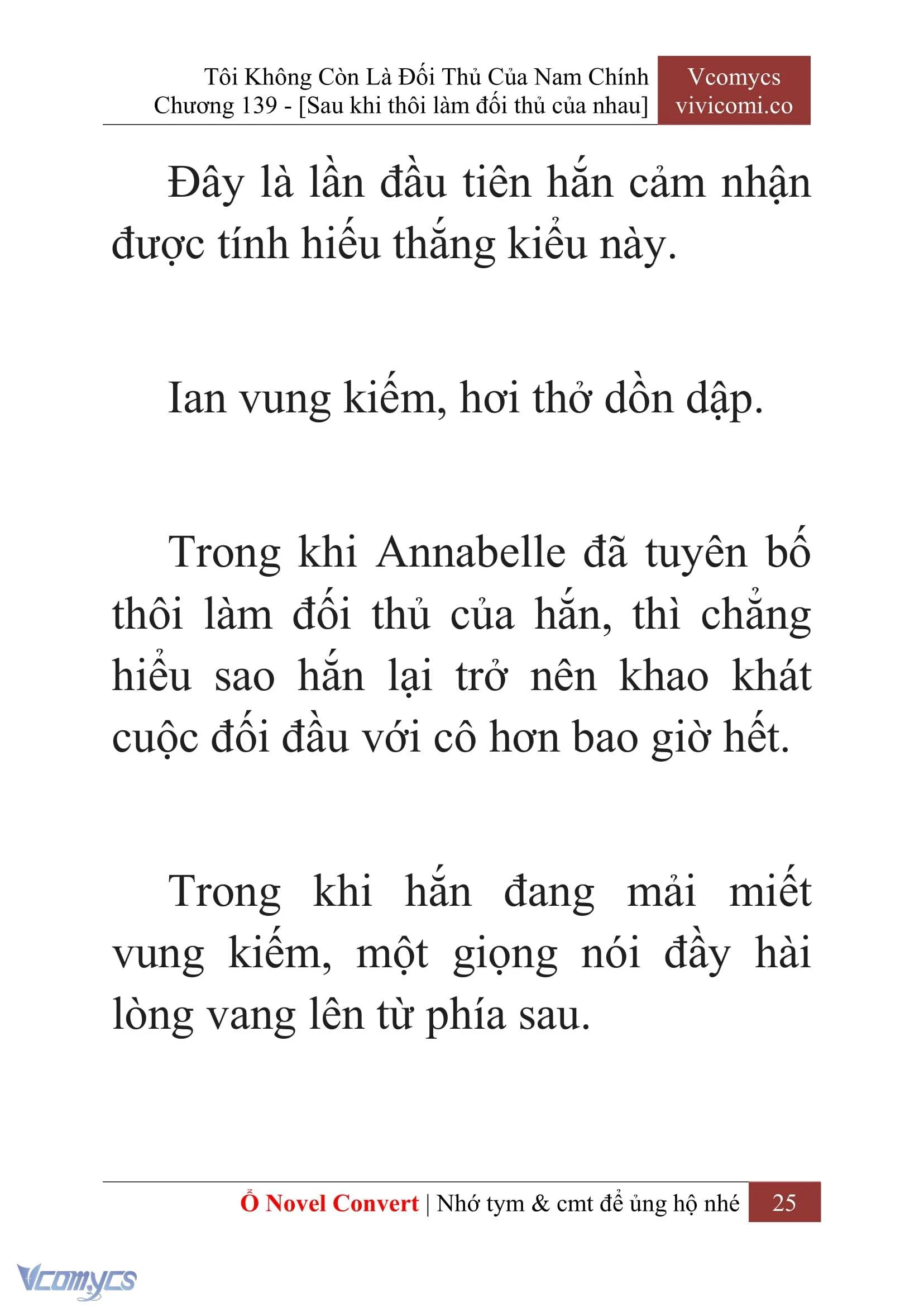 [Novel] Tôi Không Còn Là Đối Thủ Của Nam Chính Chapter  139 - 27
