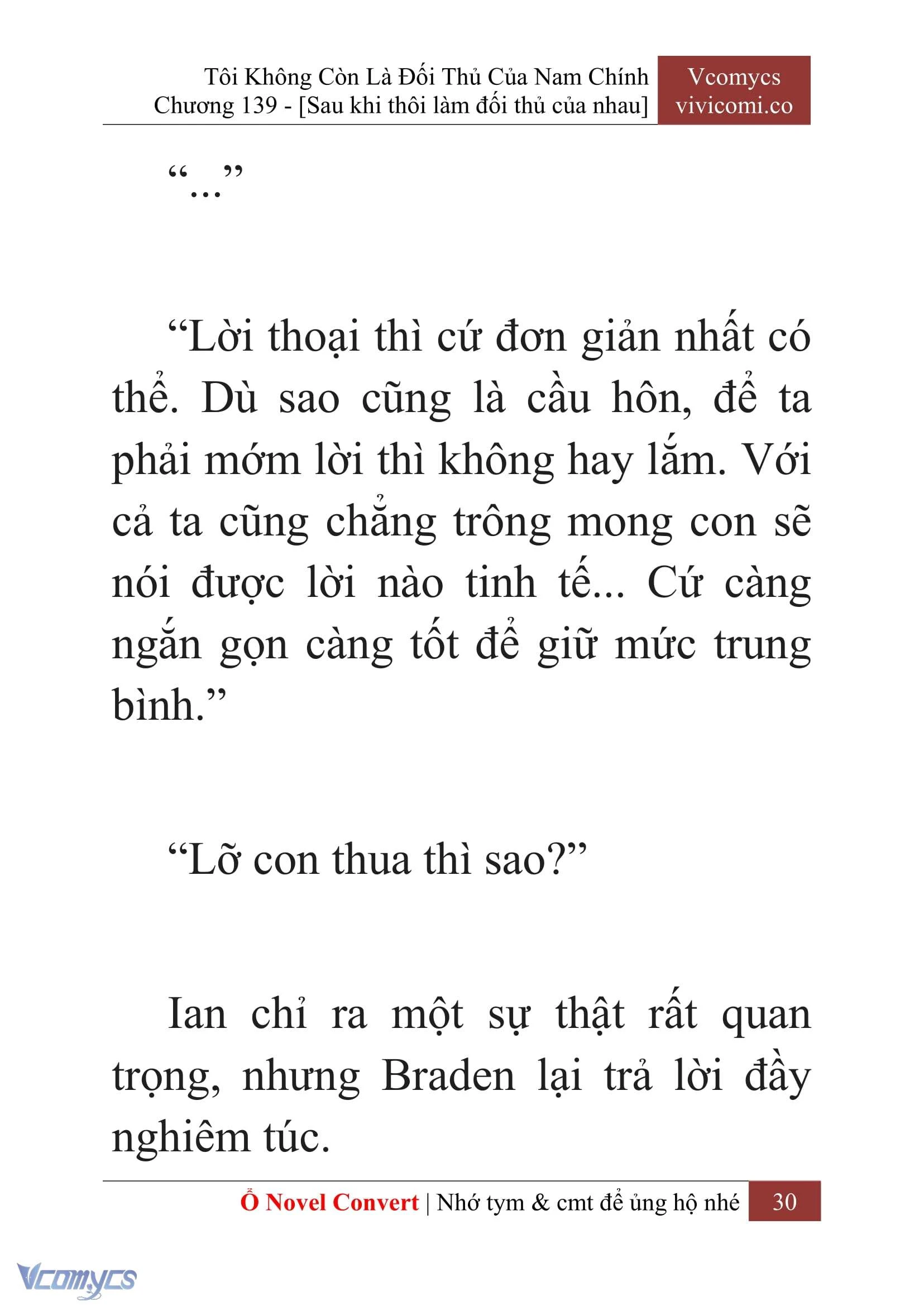 [Novel] Tôi Không Còn Là Đối Thủ Của Nam Chính Chapter  139 - 32
