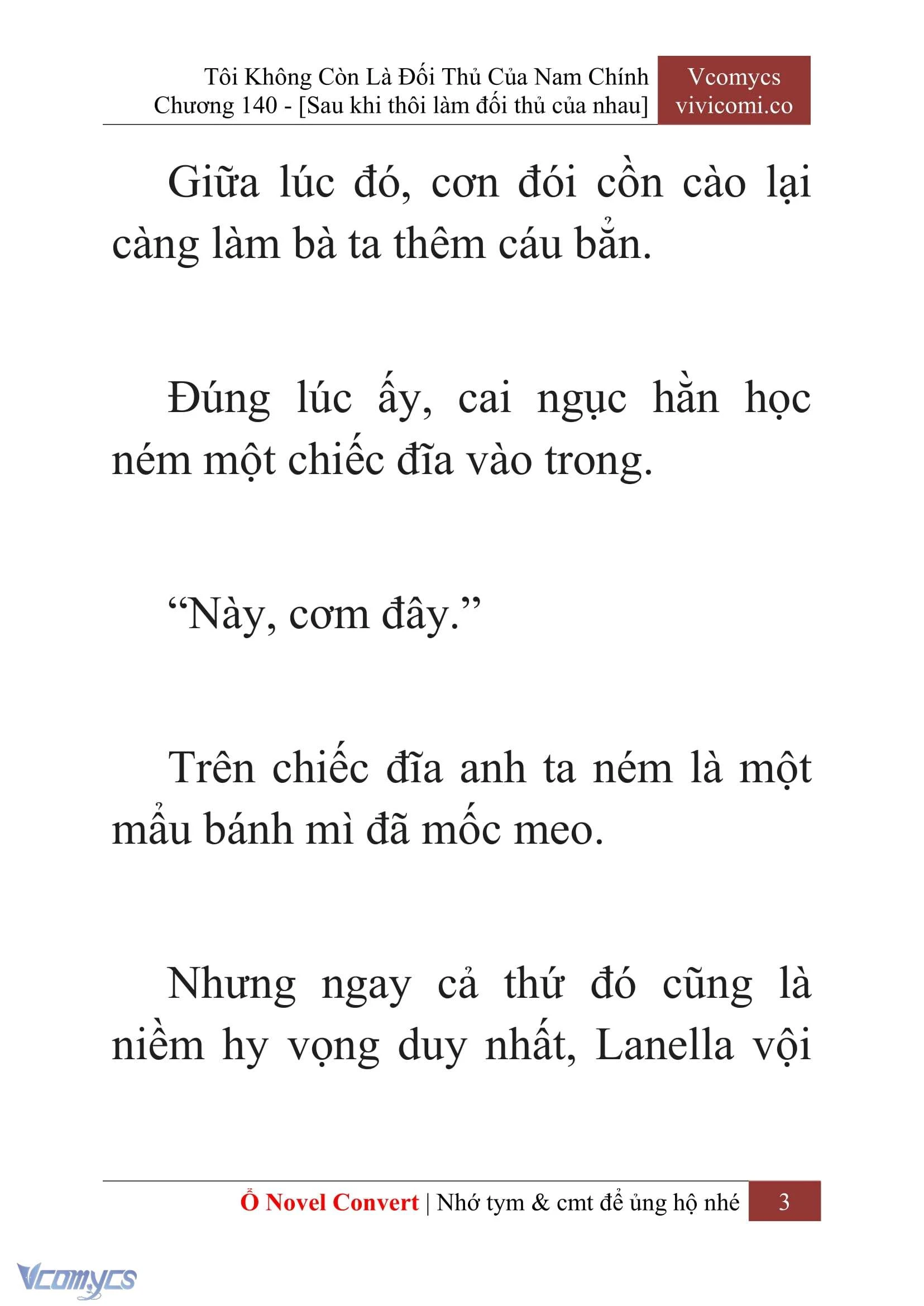 [Novel] Tôi Không Còn Là Đối Thủ Của Nam Chính Chapter  140 - 5