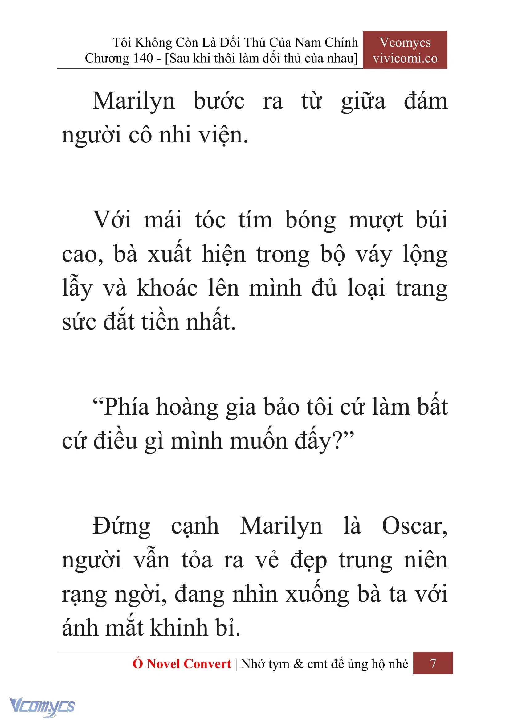 [Novel] Tôi Không Còn Là Đối Thủ Của Nam Chính Chapter  140 - 9