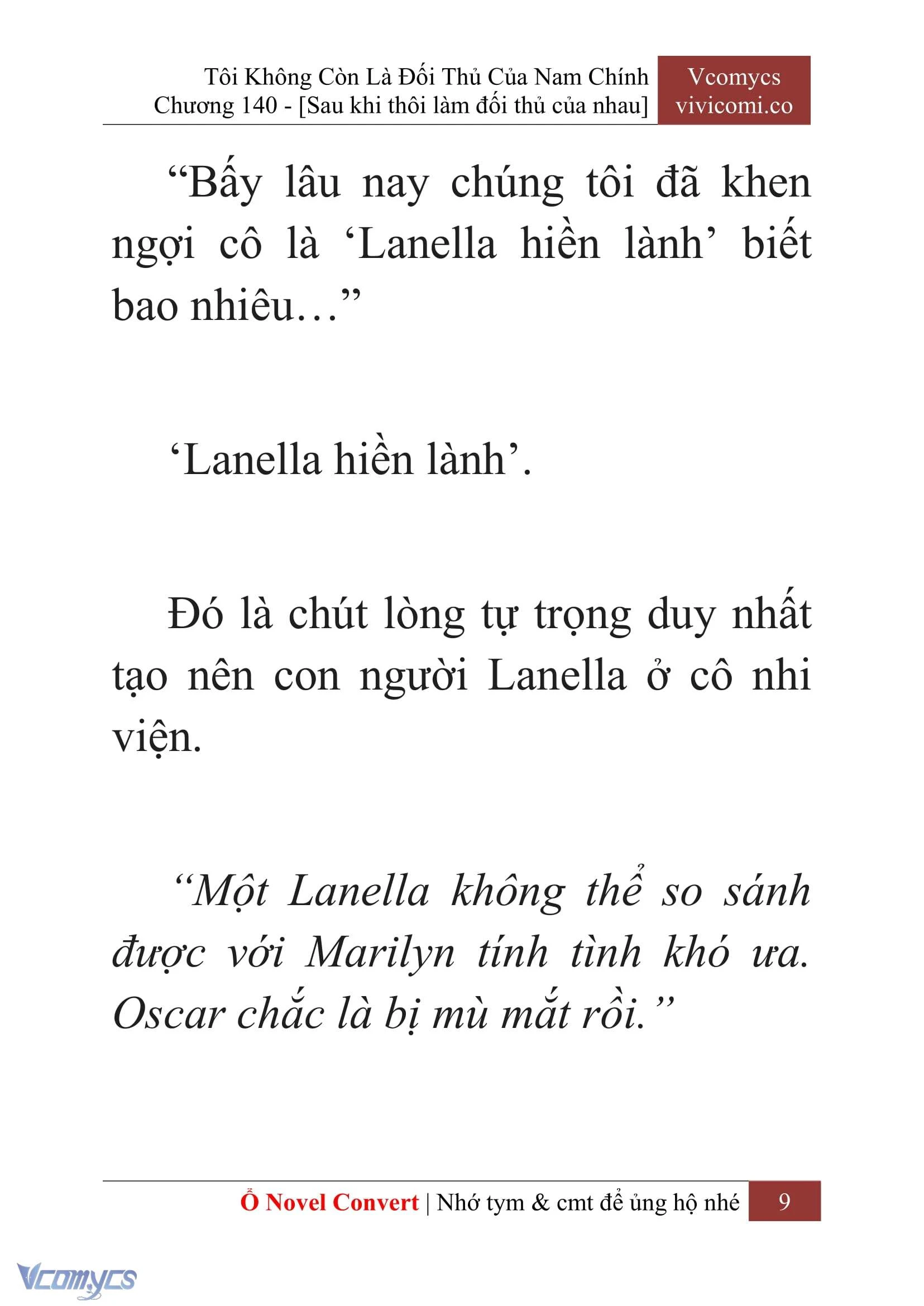 [Novel] Tôi Không Còn Là Đối Thủ Của Nam Chính Chapter  140 - 11