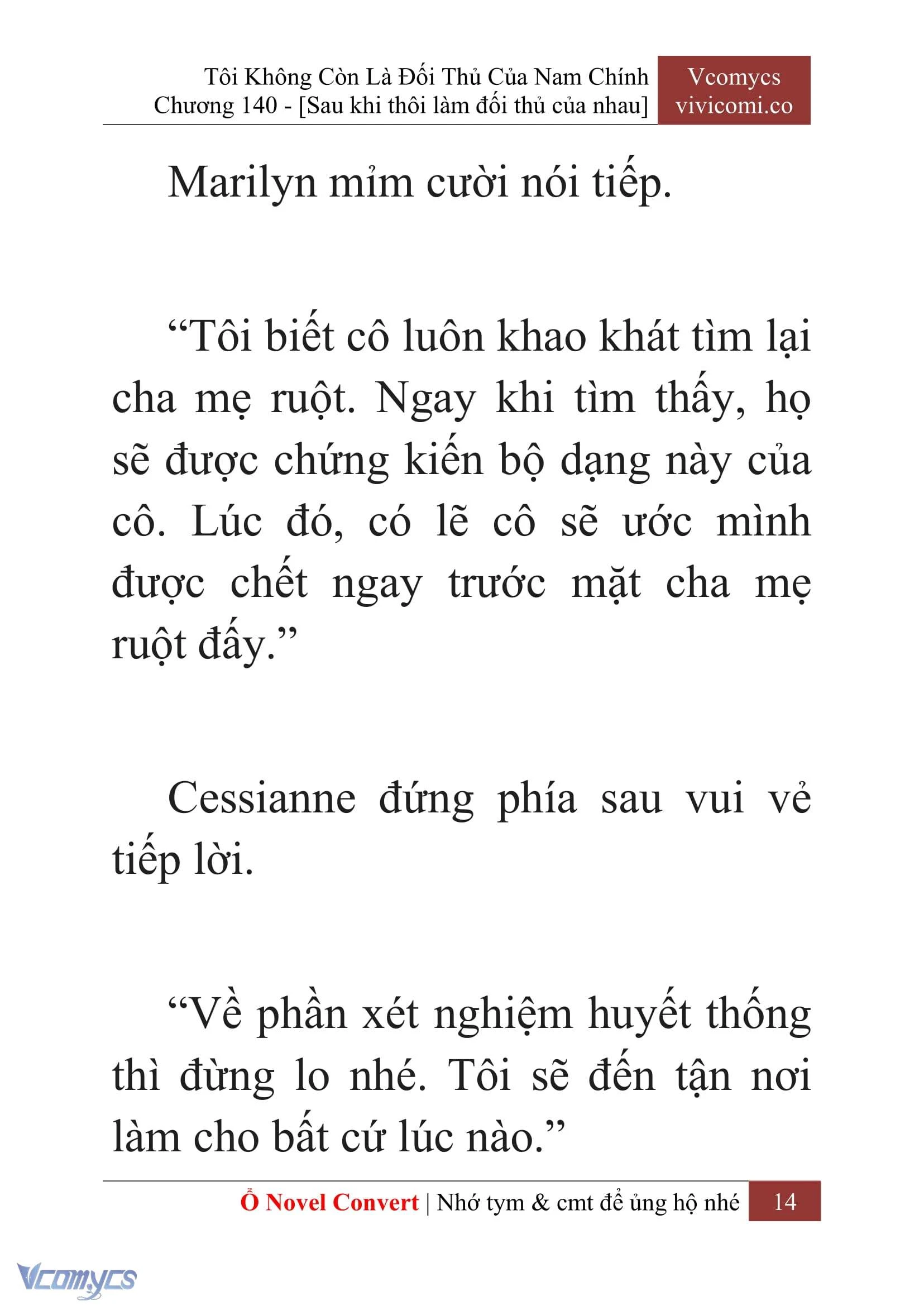 [Novel] Tôi Không Còn Là Đối Thủ Của Nam Chính Chapter  140 - 16