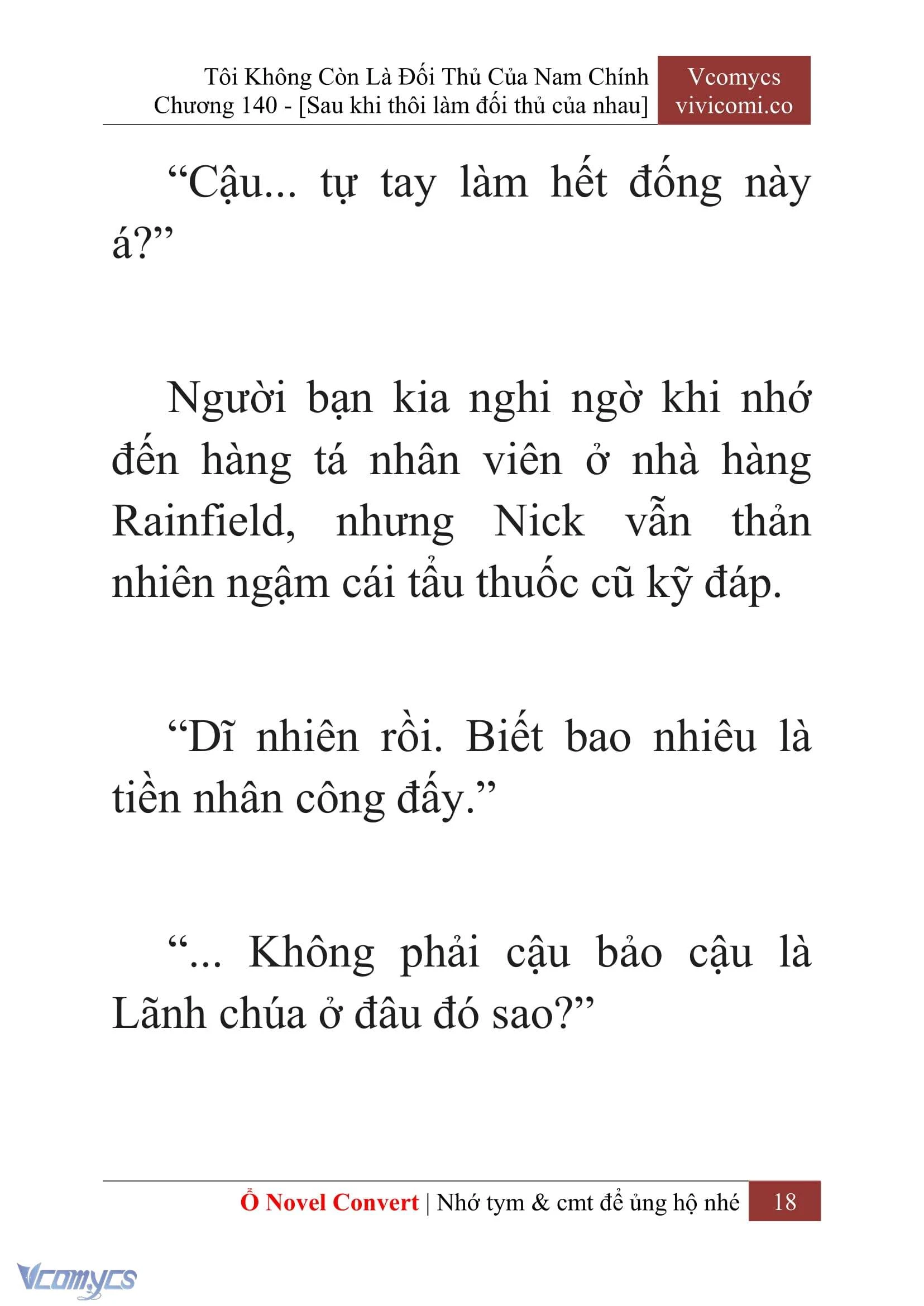 [Novel] Tôi Không Còn Là Đối Thủ Của Nam Chính Chapter  140 - 20