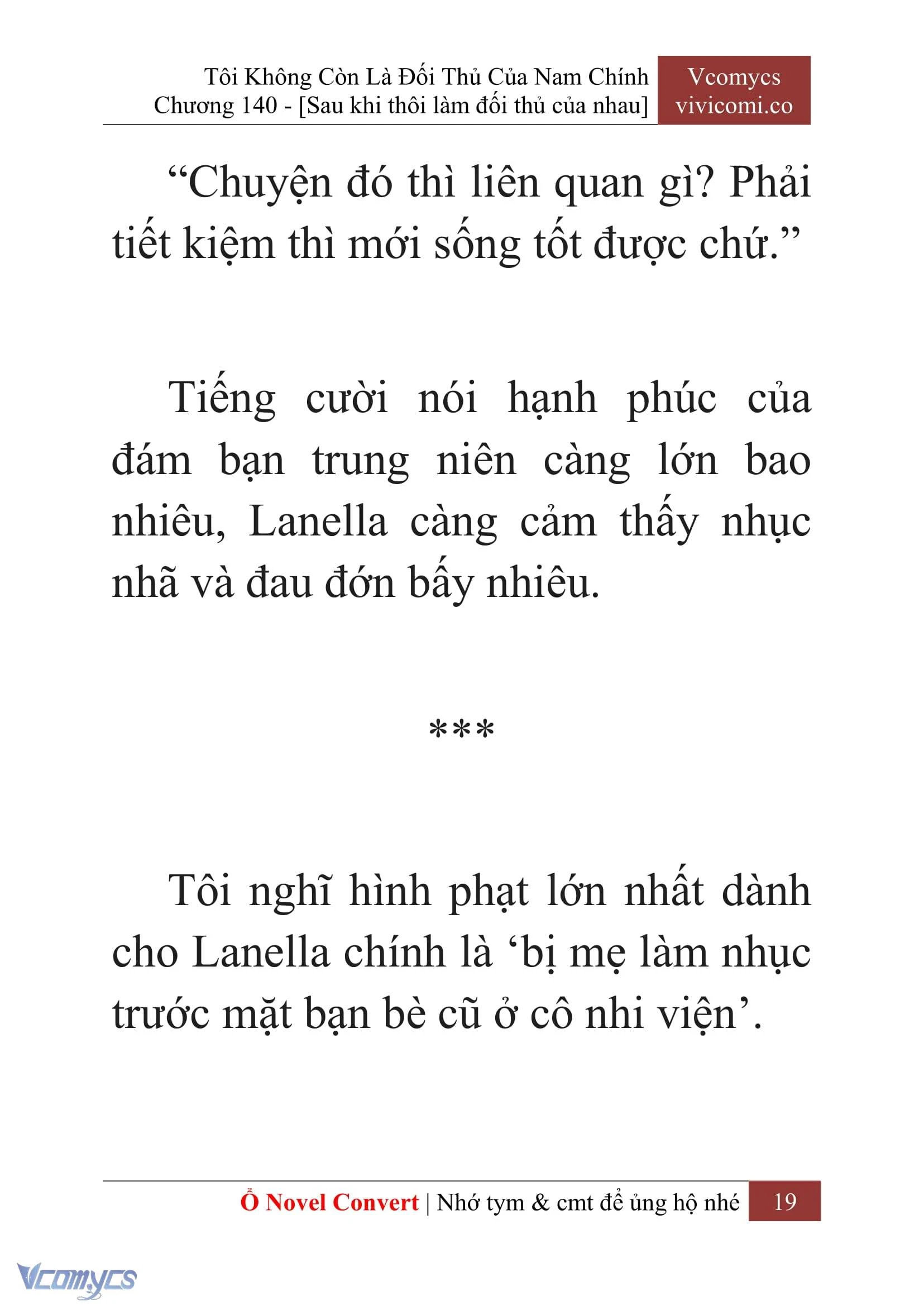 [Novel] Tôi Không Còn Là Đối Thủ Của Nam Chính Chapter  140 - 21