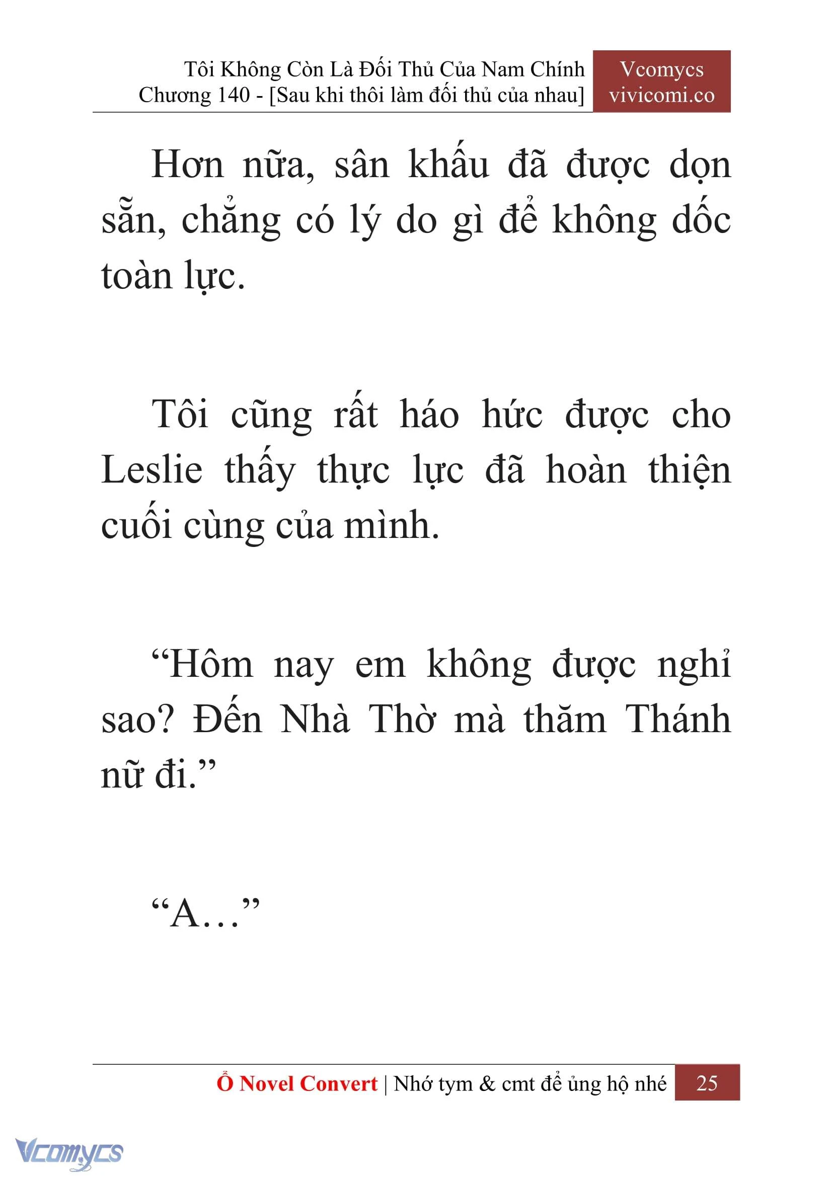[Novel] Tôi Không Còn Là Đối Thủ Của Nam Chính Chapter  140 - 27