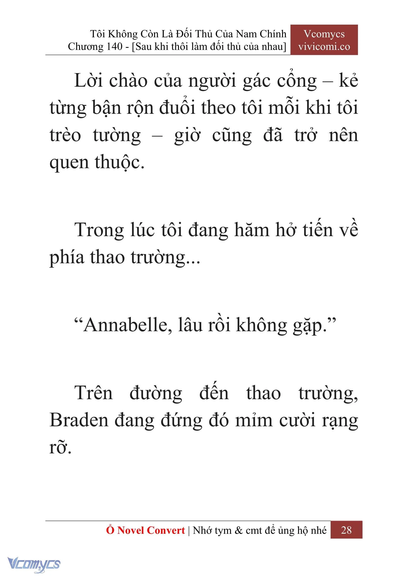 [Novel] Tôi Không Còn Là Đối Thủ Của Nam Chính Chapter  140 - 30