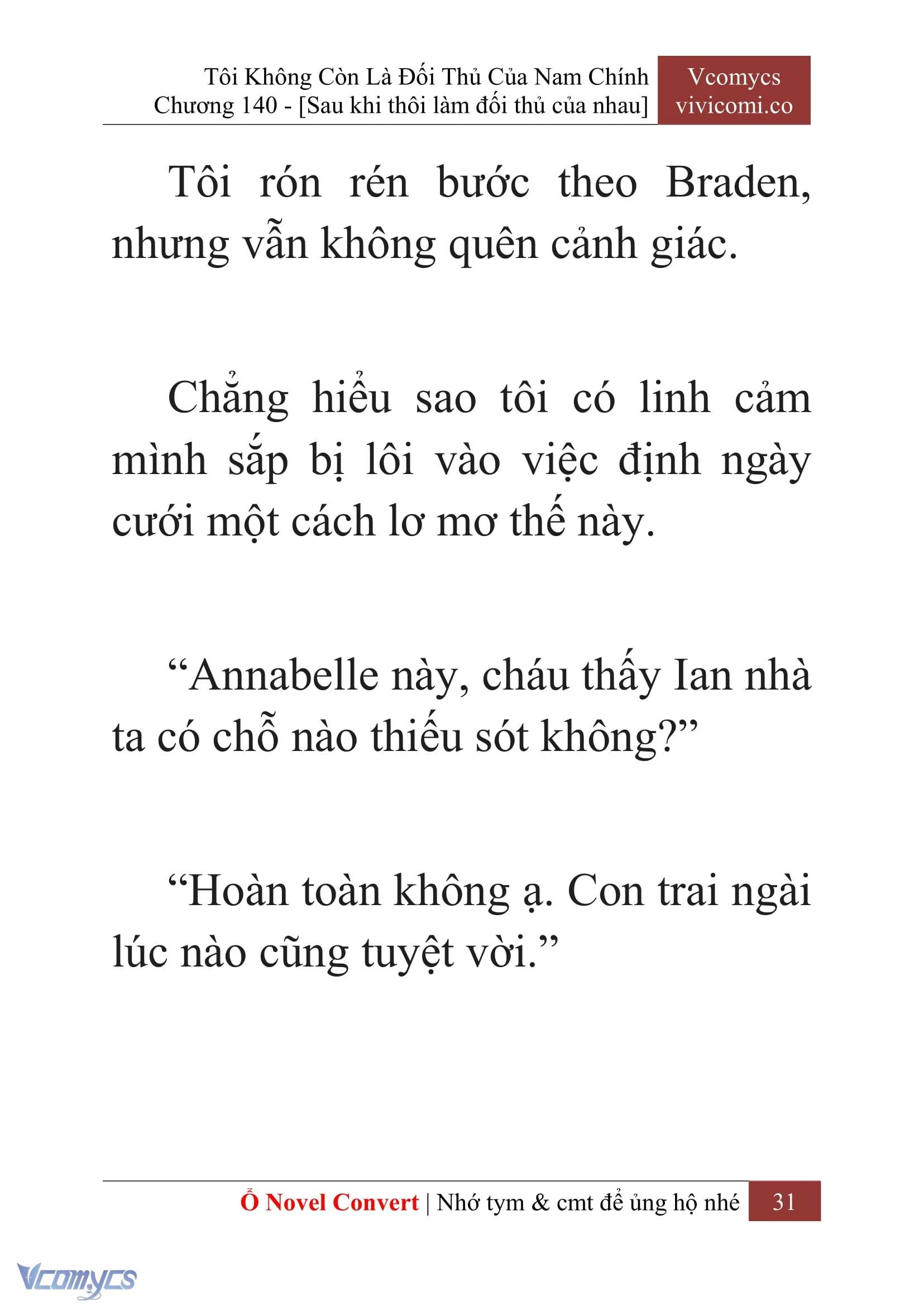 [Novel] Tôi Không Còn Là Đối Thủ Của Nam Chính Chapter  140 - 33