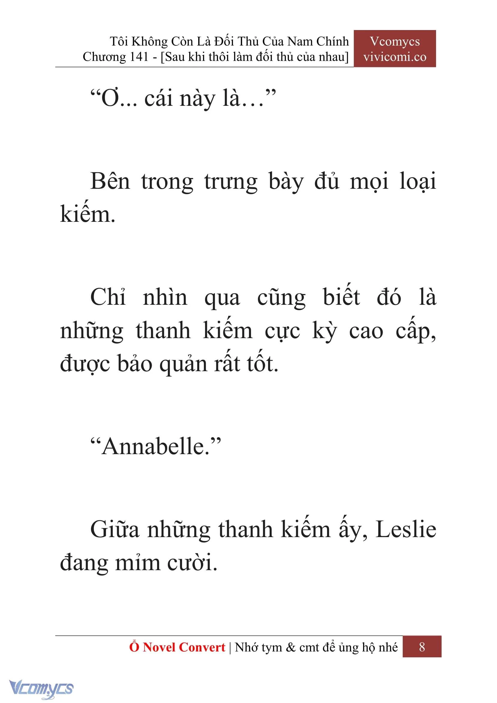 [Novel] Tôi Không Còn Là Đối Thủ Của Nam Chính Chapter  141 - 10