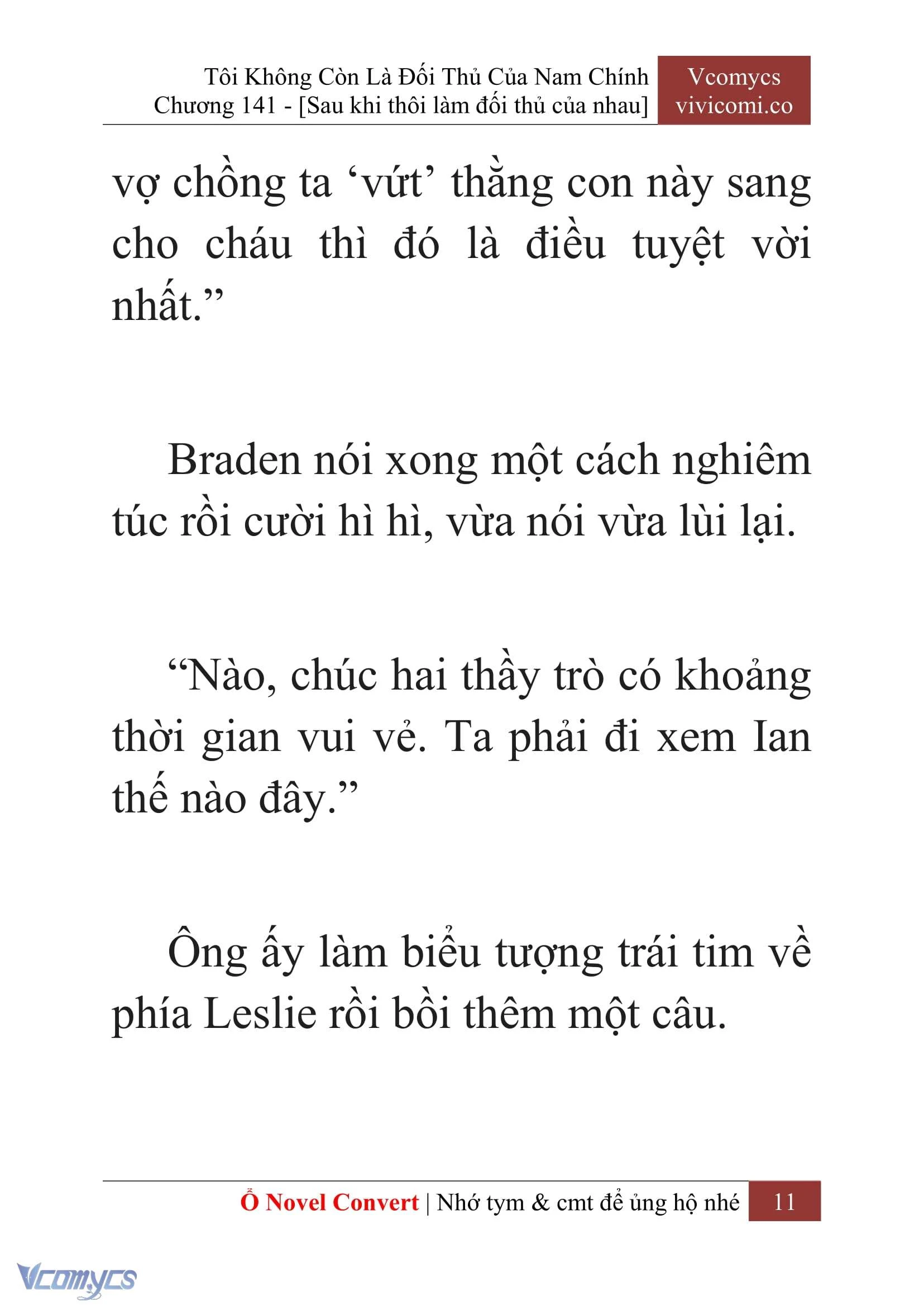 [Novel] Tôi Không Còn Là Đối Thủ Của Nam Chính Chapter  141 - 13