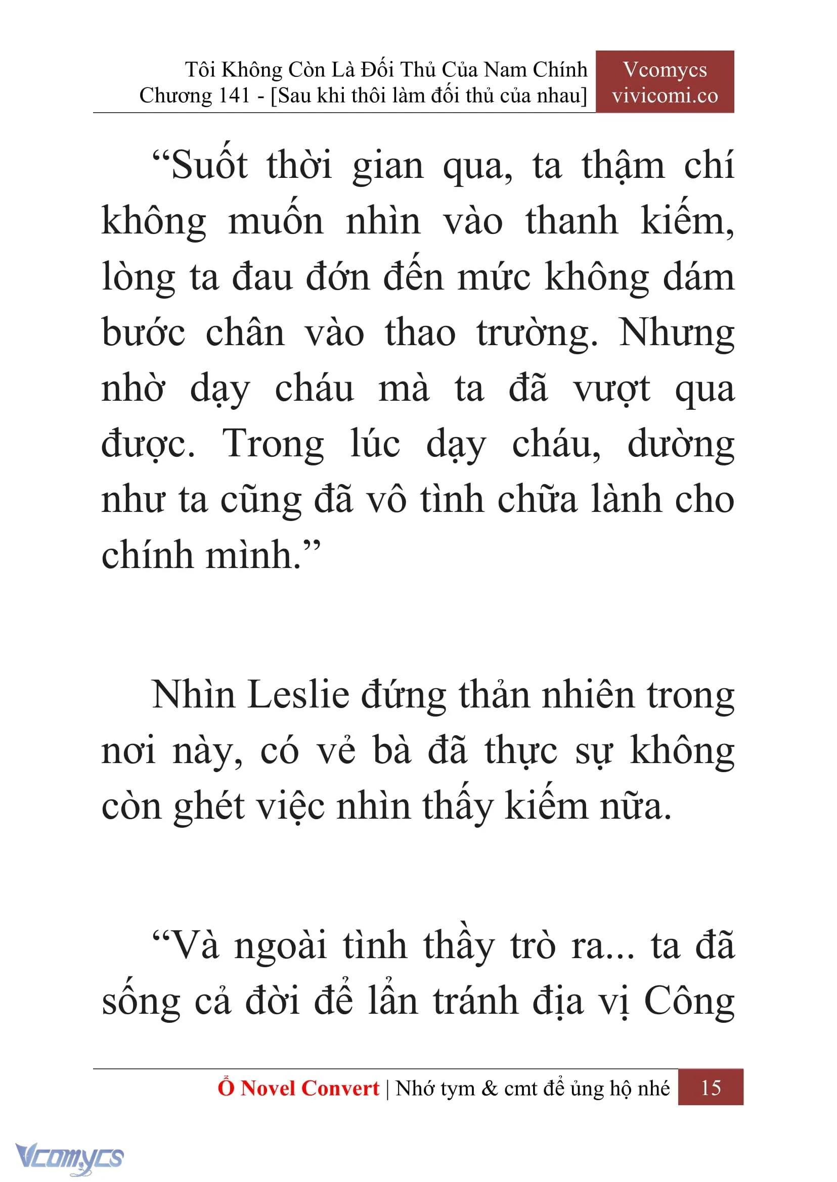[Novel] Tôi Không Còn Là Đối Thủ Của Nam Chính Chapter  141 - 17