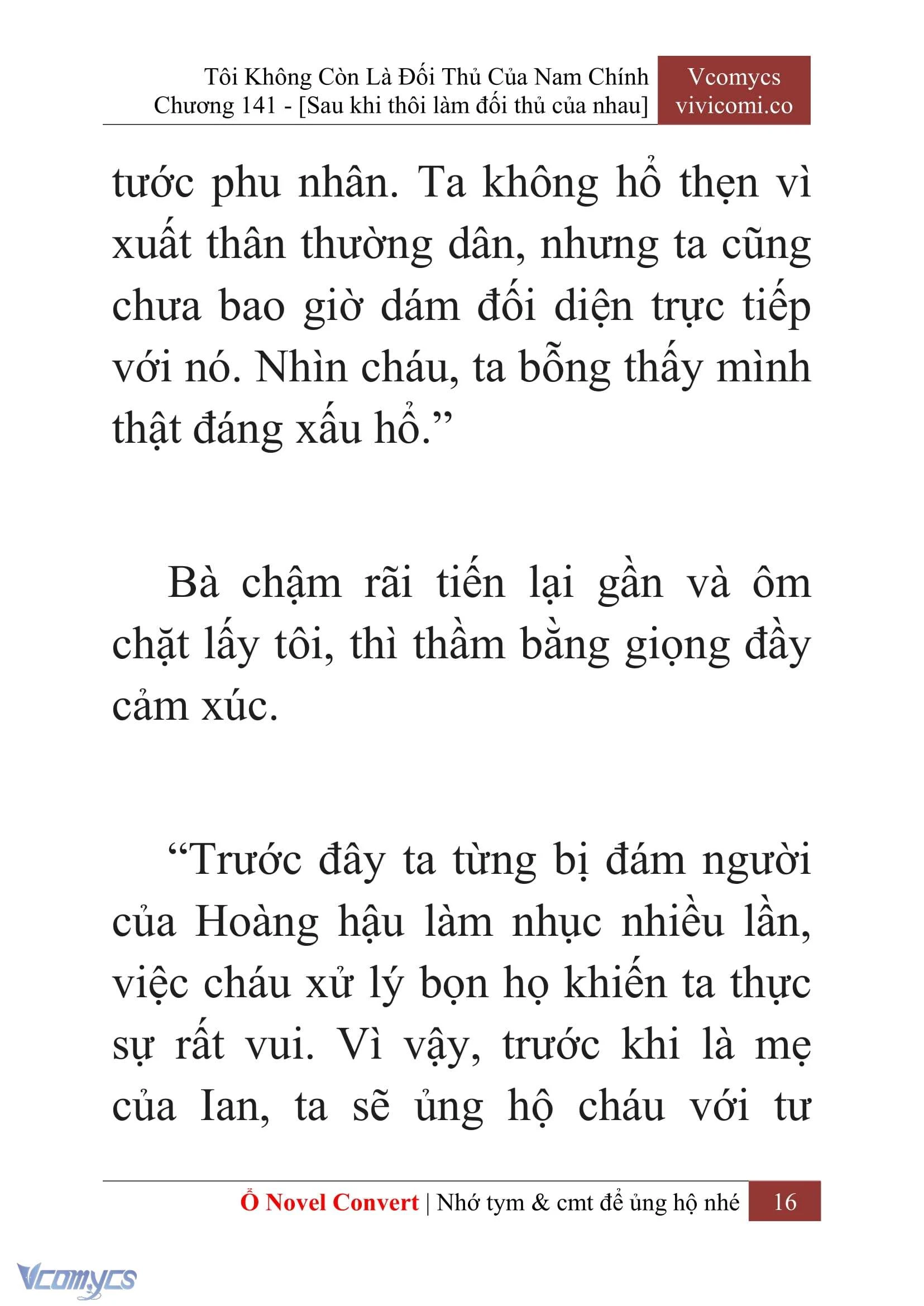 [Novel] Tôi Không Còn Là Đối Thủ Của Nam Chính Chapter  141 - 18