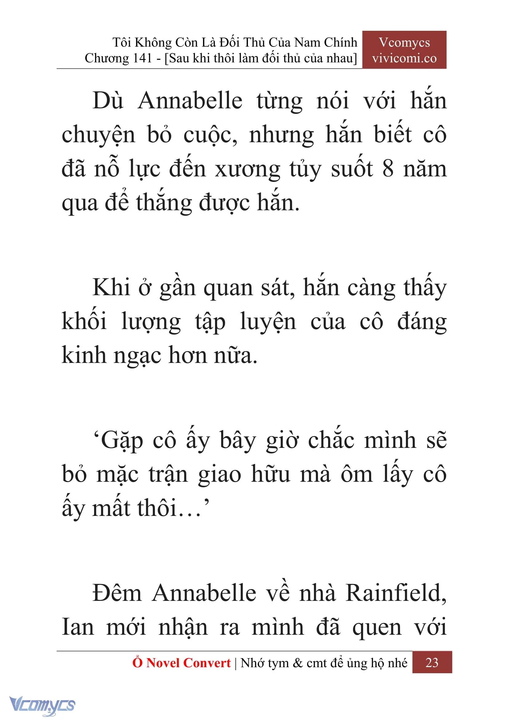 [Novel] Tôi Không Còn Là Đối Thủ Của Nam Chính Chapter  141 - 25