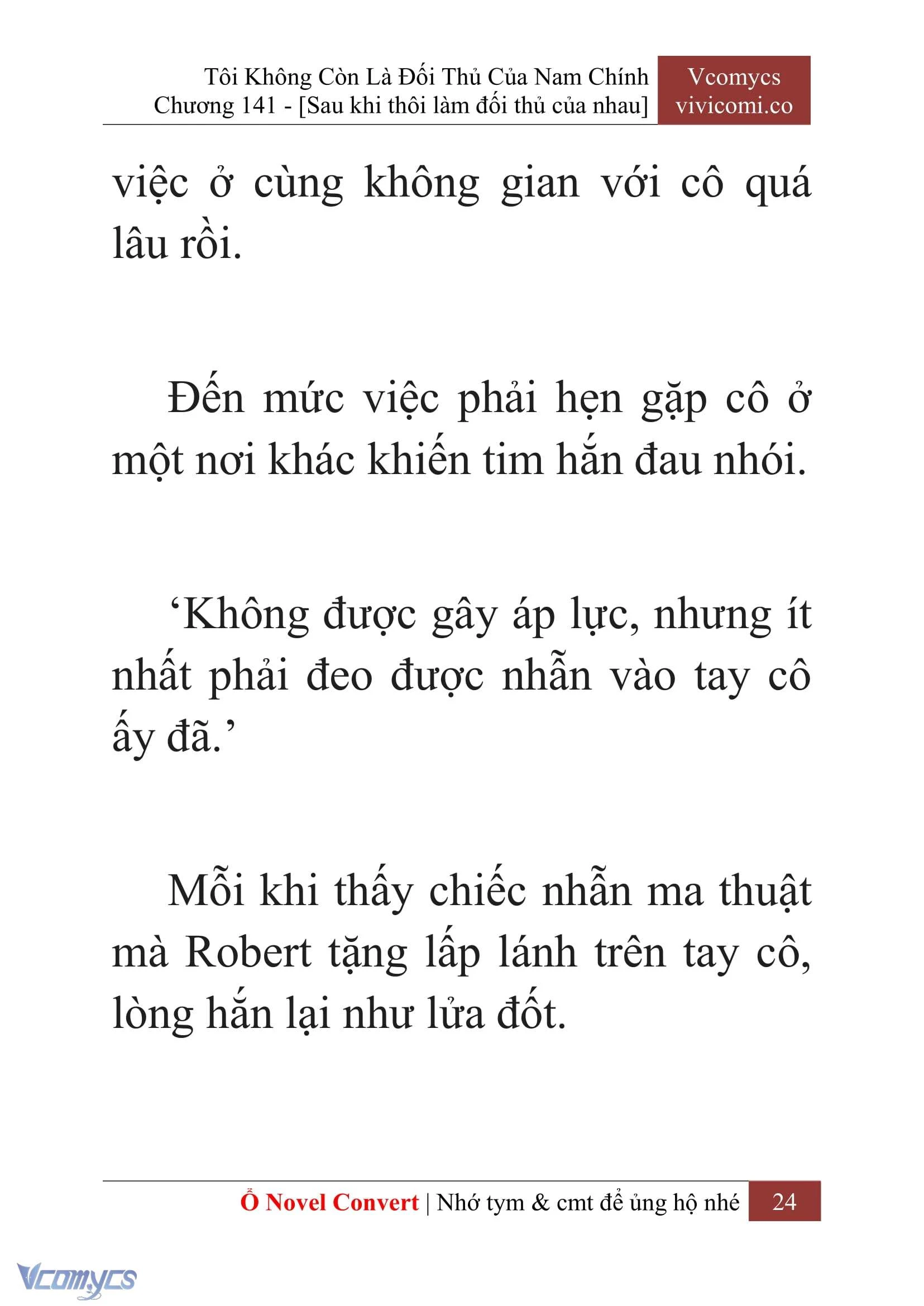 [Novel] Tôi Không Còn Là Đối Thủ Của Nam Chính Chapter  141 - 26