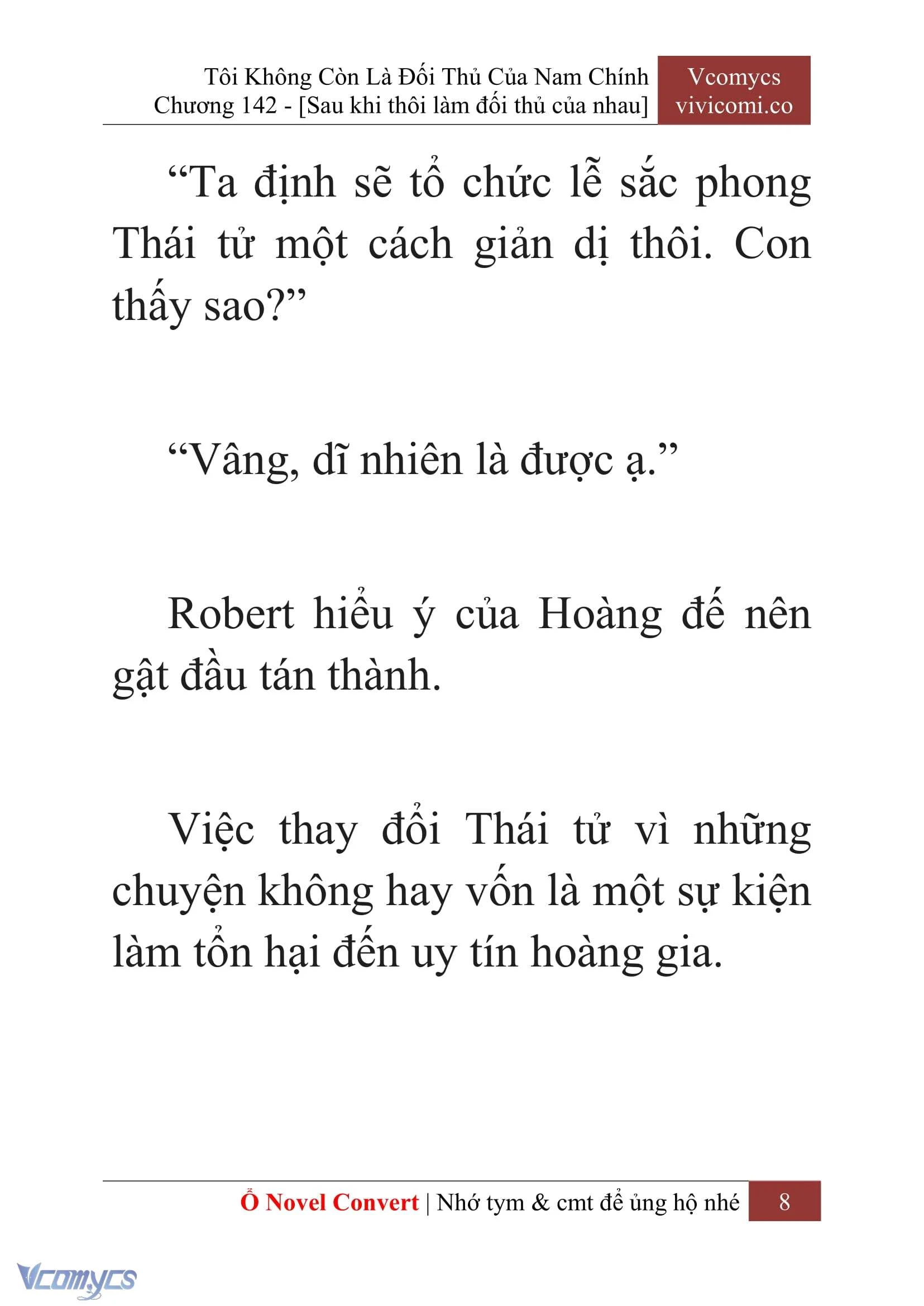 [Novel] Tôi Không Còn Là Đối Thủ Của Nam Chính Chapter  142 - 10