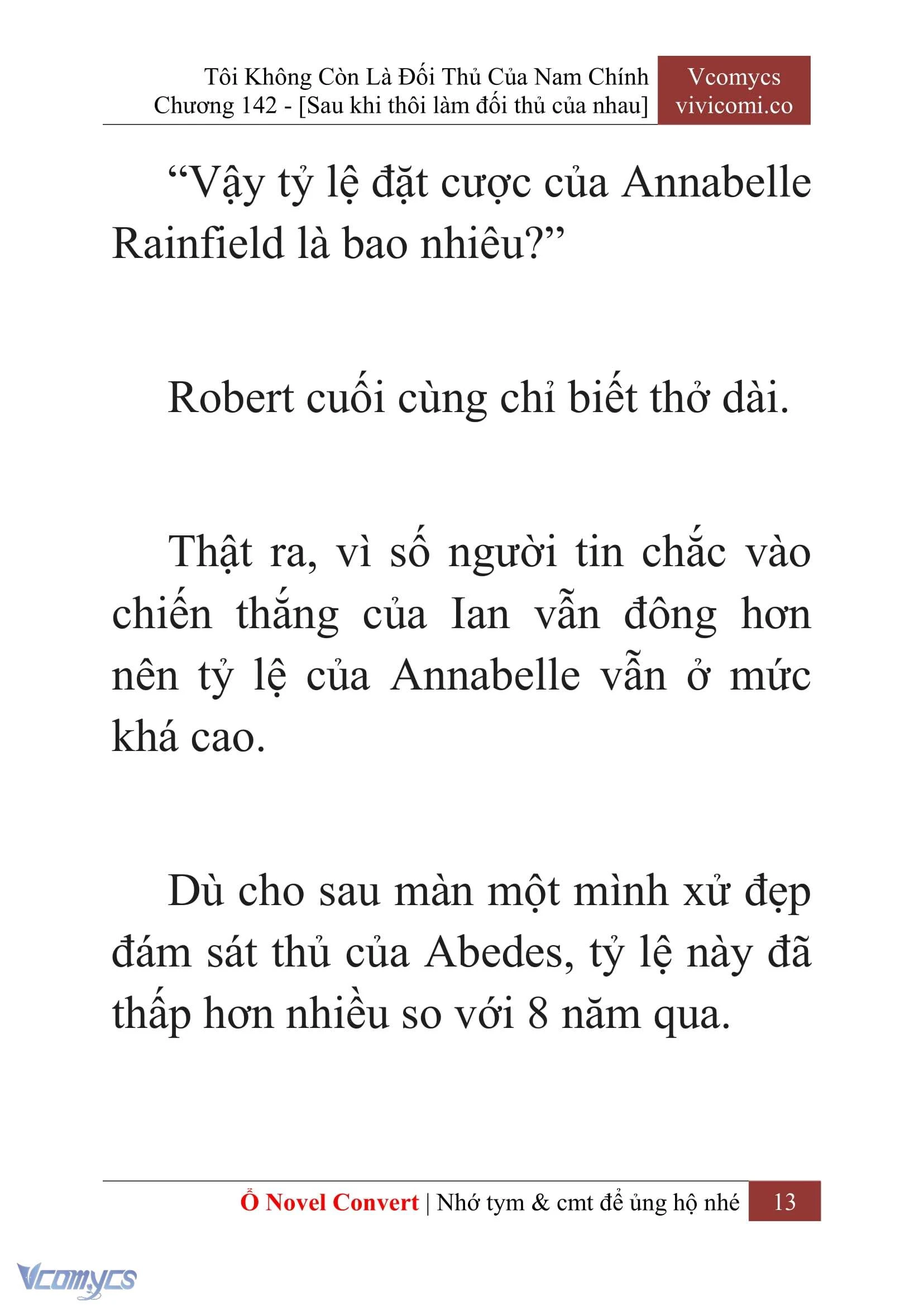 [Novel] Tôi Không Còn Là Đối Thủ Của Nam Chính Chapter  142 - 15