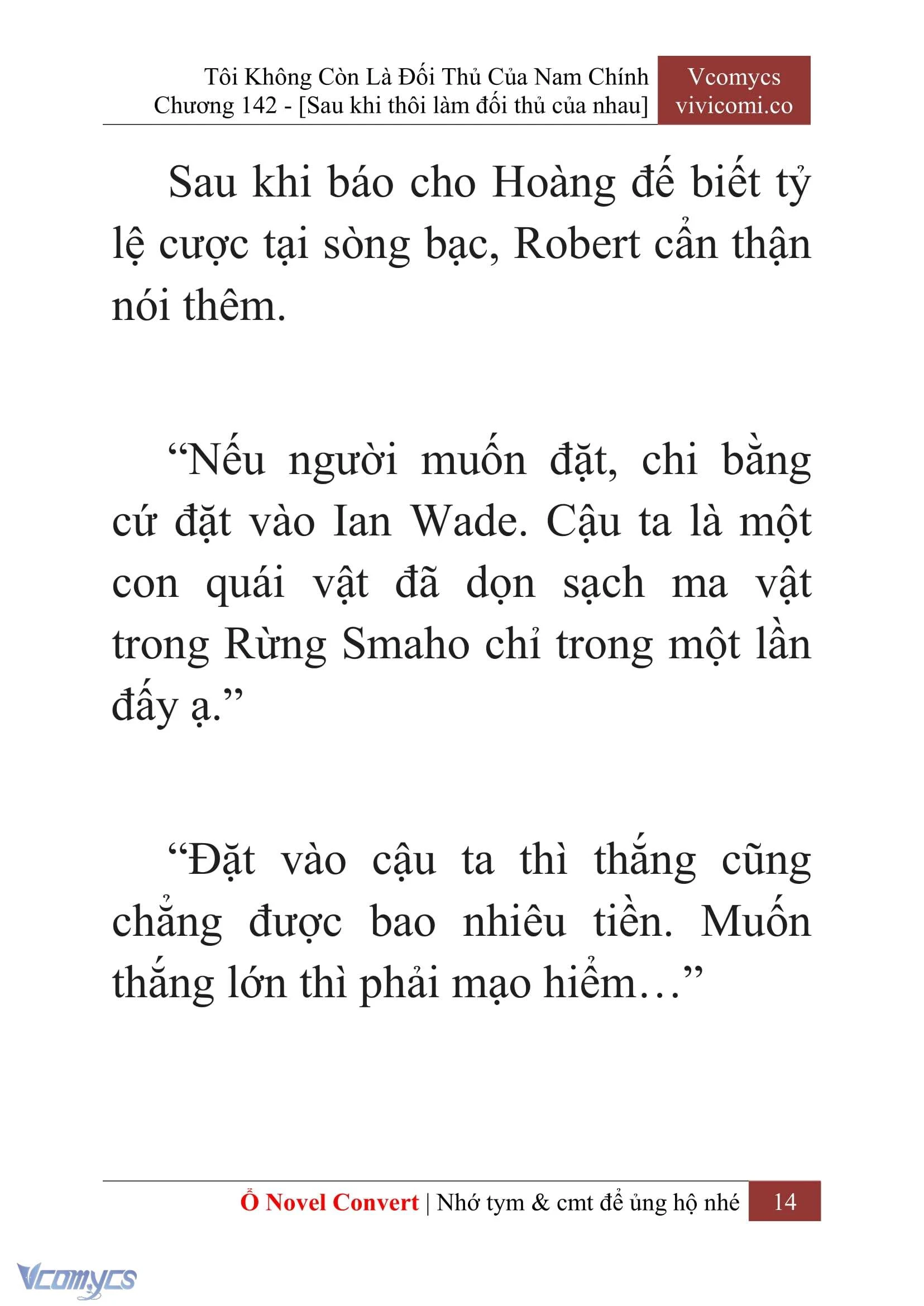 [Novel] Tôi Không Còn Là Đối Thủ Của Nam Chính Chapter  142 - 16