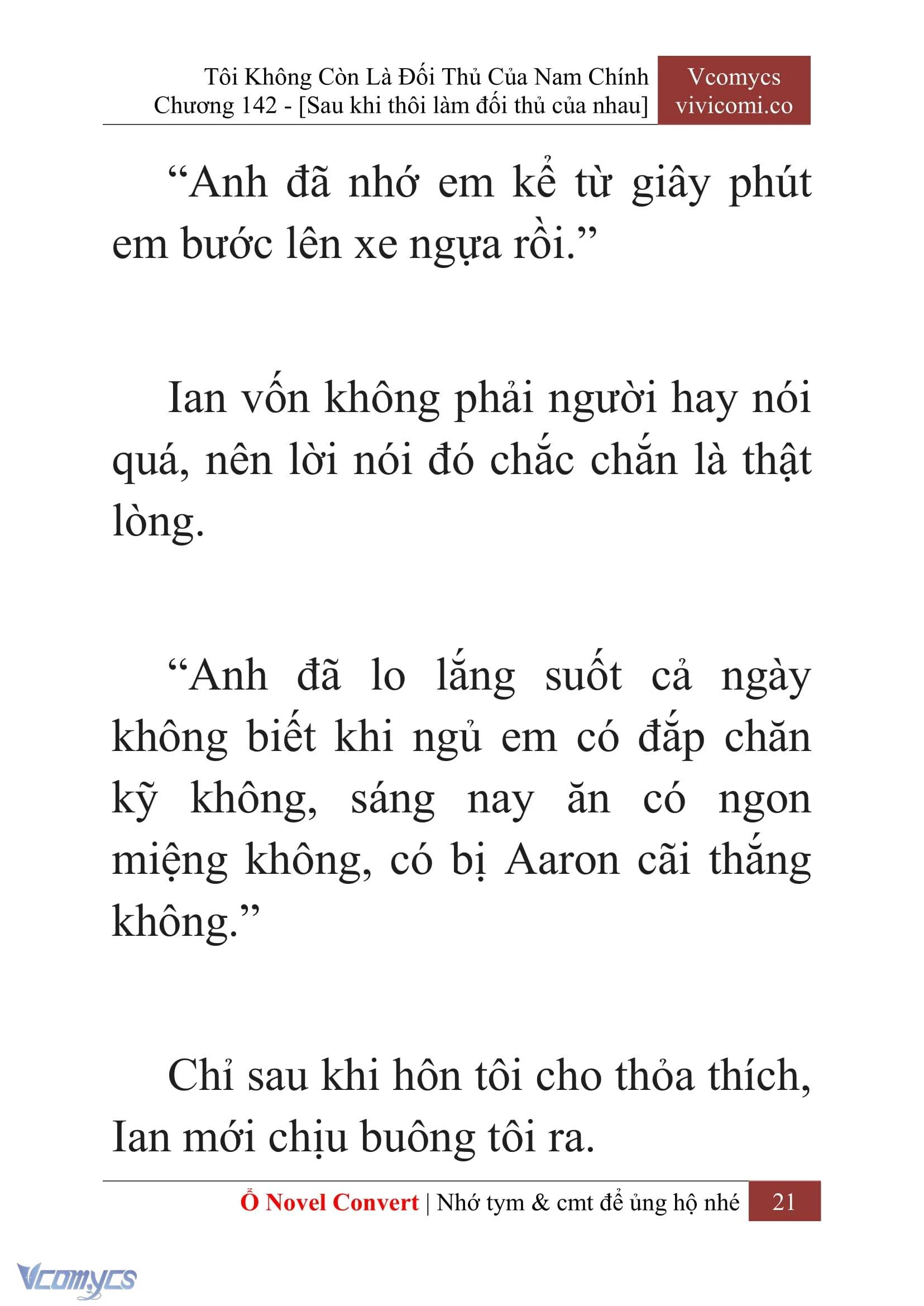 [Novel] Tôi Không Còn Là Đối Thủ Của Nam Chính Chapter  142 - 23