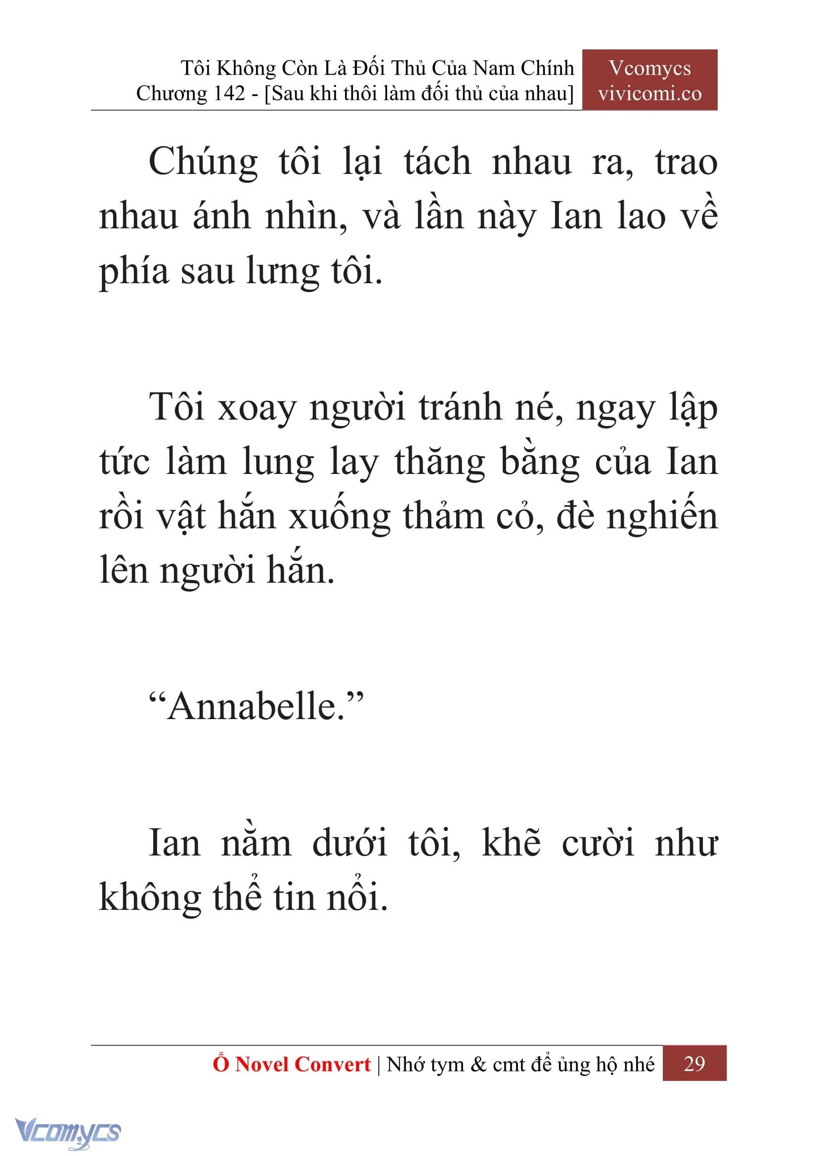 [Novel] Tôi Không Còn Là Đối Thủ Của Nam Chính Chapter  142 - 31