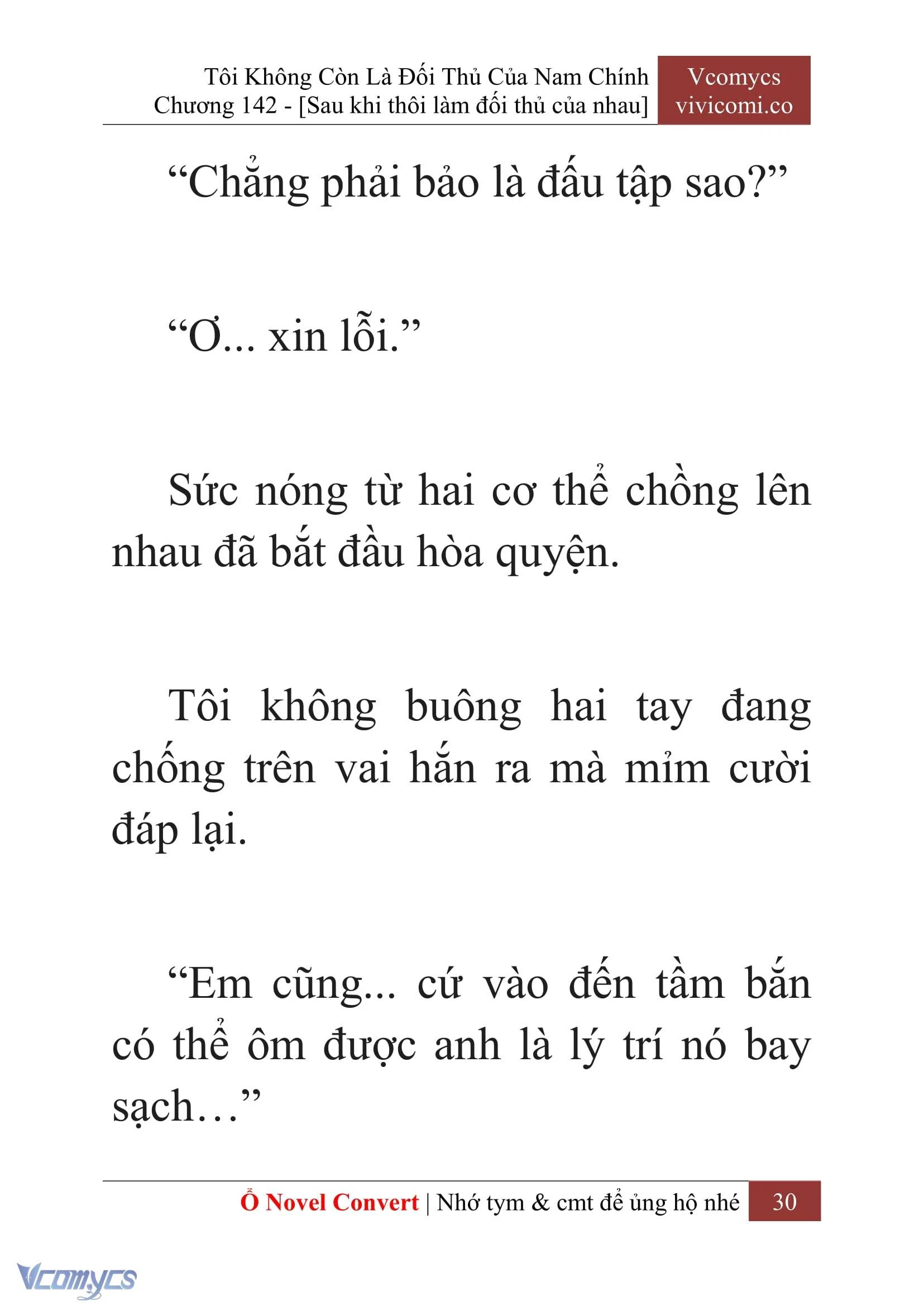 [Novel] Tôi Không Còn Là Đối Thủ Của Nam Chính Chapter  142 - 32