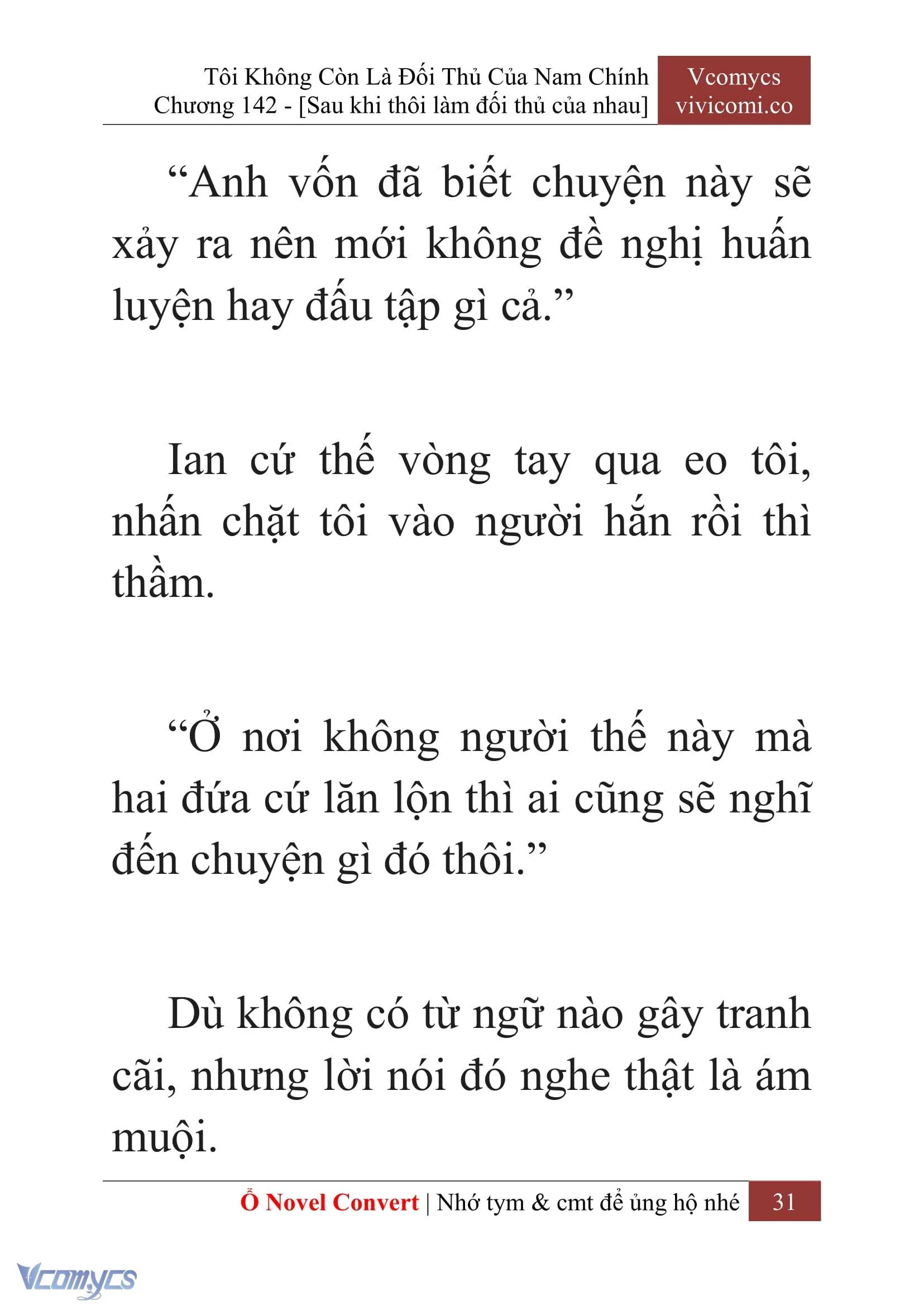 [Novel] Tôi Không Còn Là Đối Thủ Của Nam Chính Chapter  142 - 33