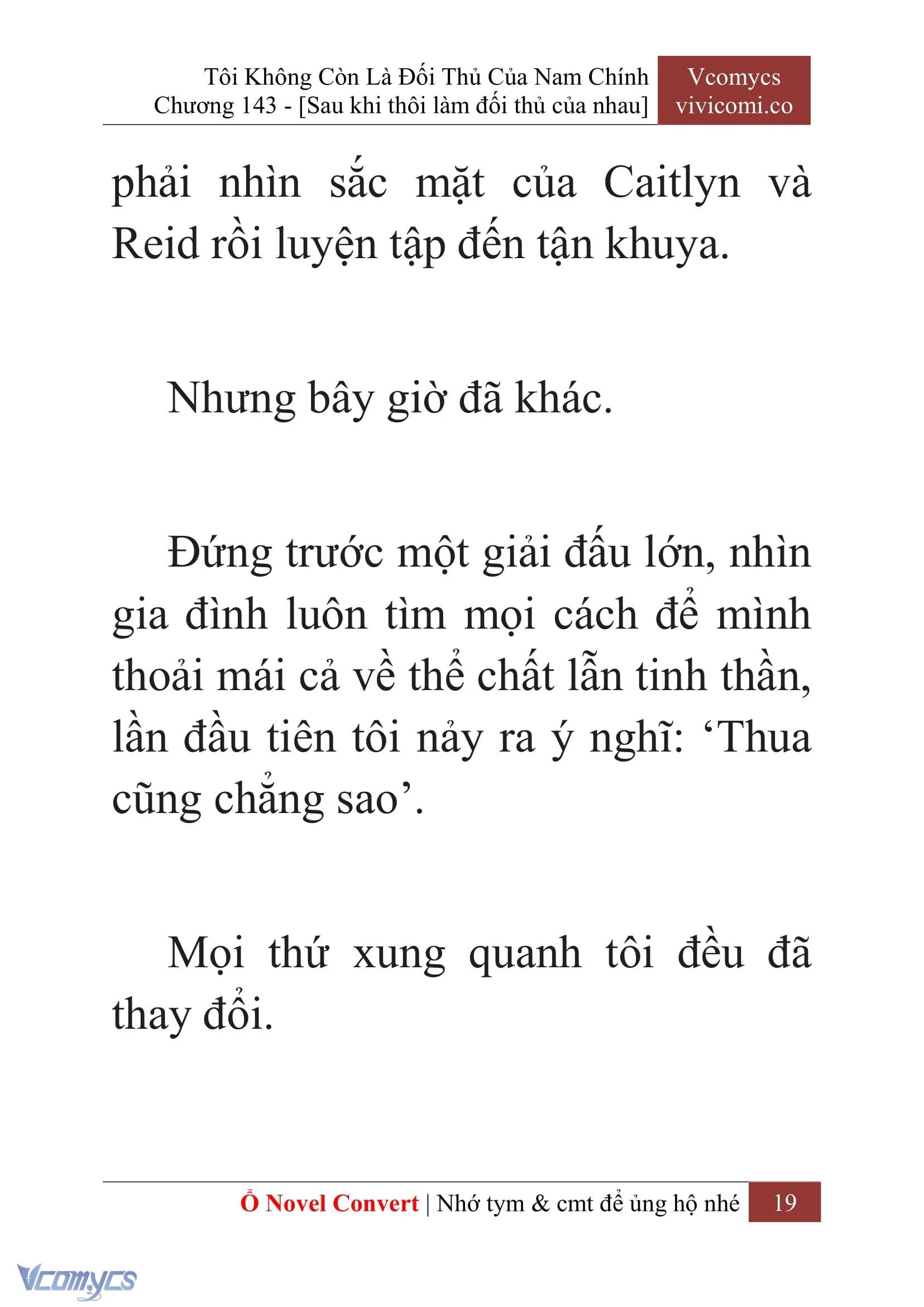 [Novel] Tôi Không Còn Là Đối Thủ Của Nam Chính Chapter  143 - 21