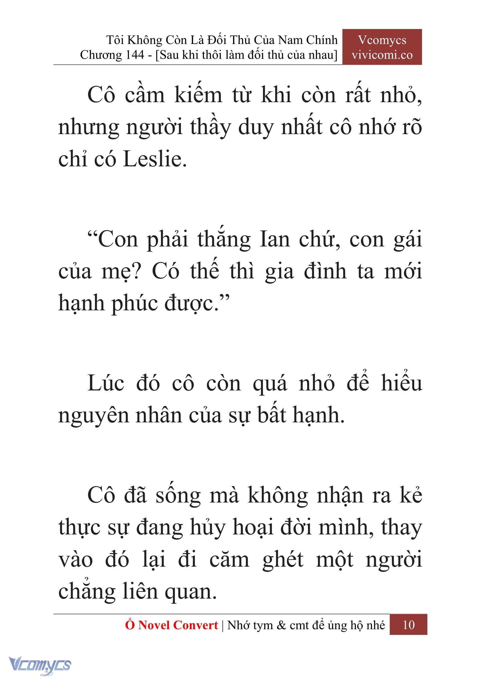[Novel] Tôi Không Còn Là Đối Thủ Của Nam Chính Chapter  144 - 12