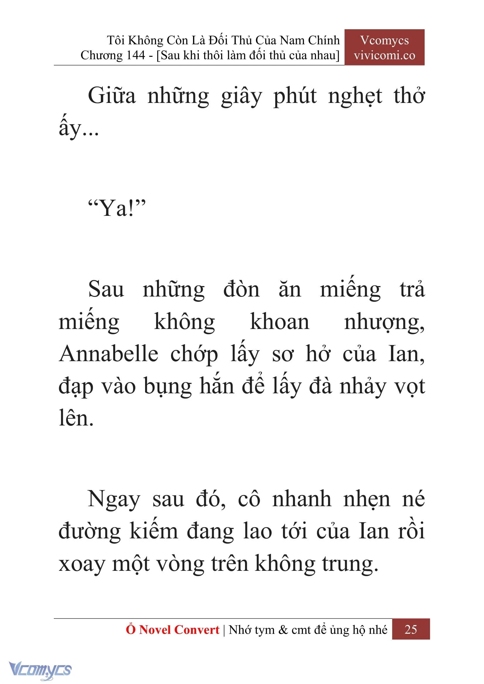 [Novel] Tôi Không Còn Là Đối Thủ Của Nam Chính Chapter  144 - 27