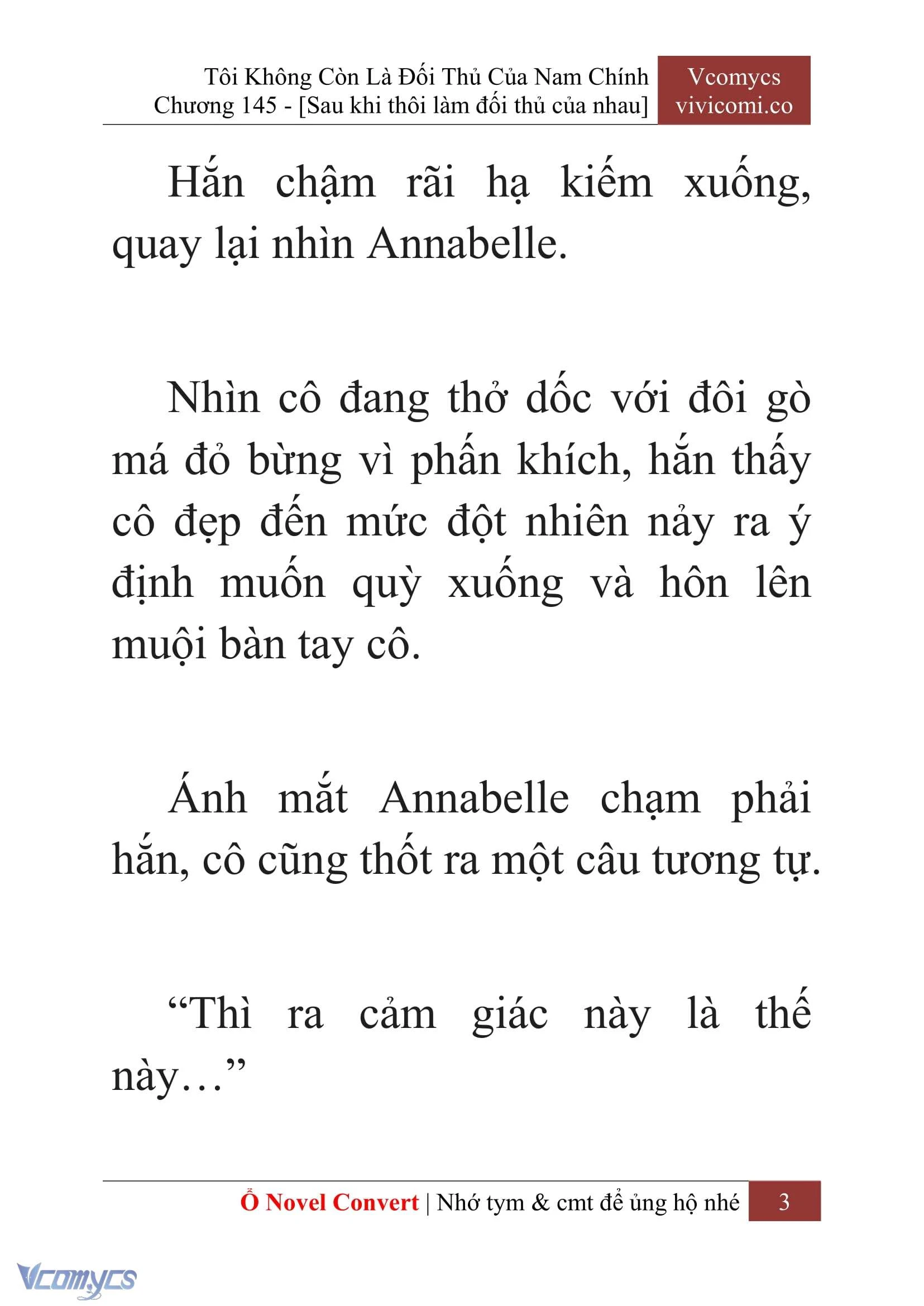 [Novel] Tôi Không Còn Là Đối Thủ Của Nam Chính Chapter  145 - 5