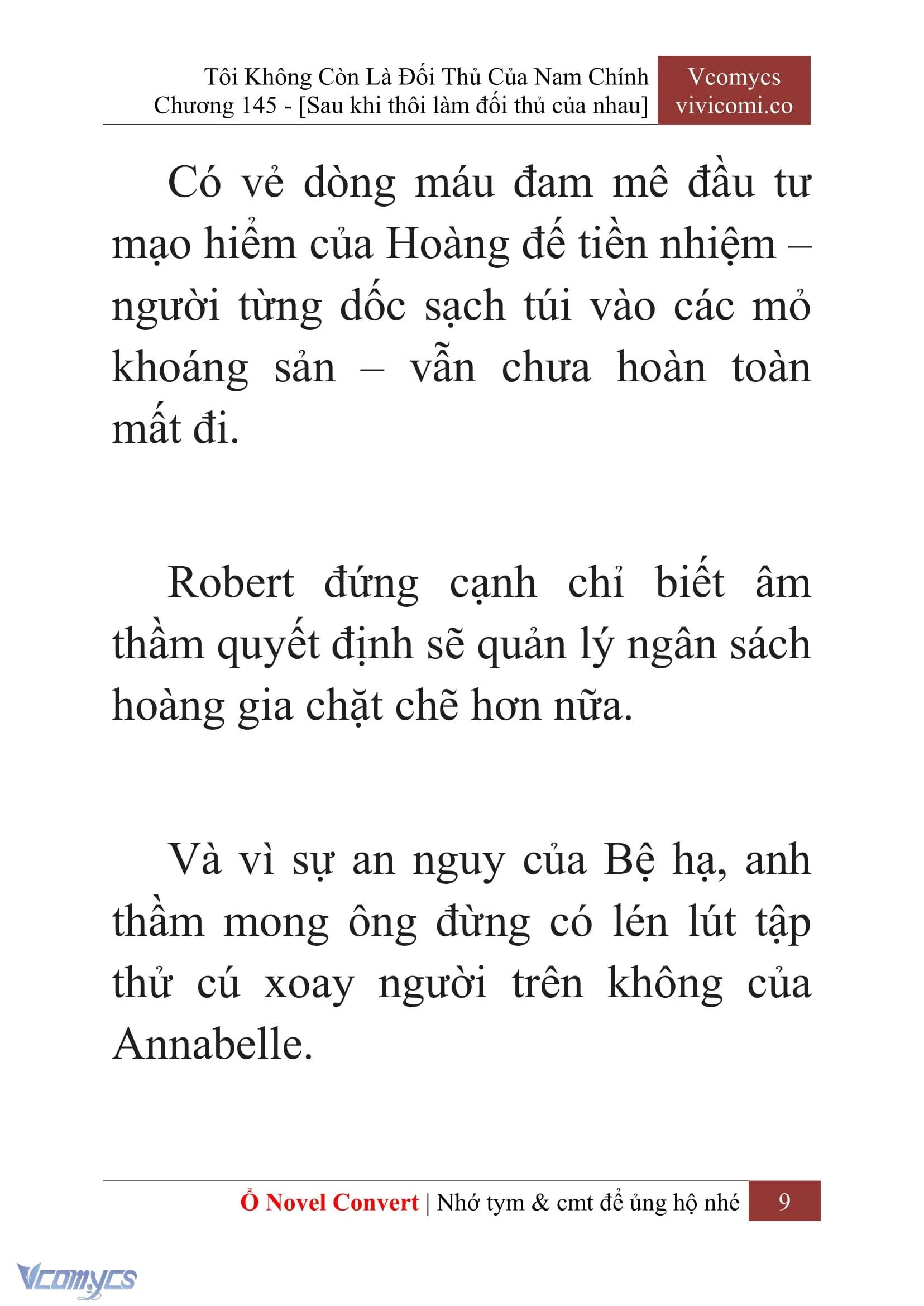 [Novel] Tôi Không Còn Là Đối Thủ Của Nam Chính Chapter  145 - 11