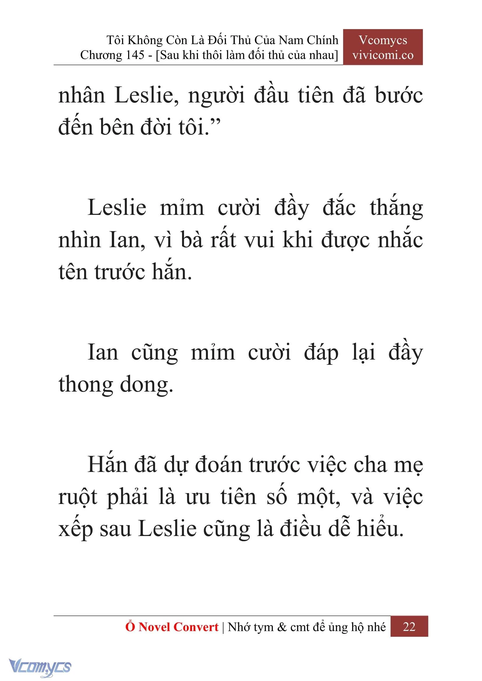 [Novel] Tôi Không Còn Là Đối Thủ Của Nam Chính Chapter  145 - 24