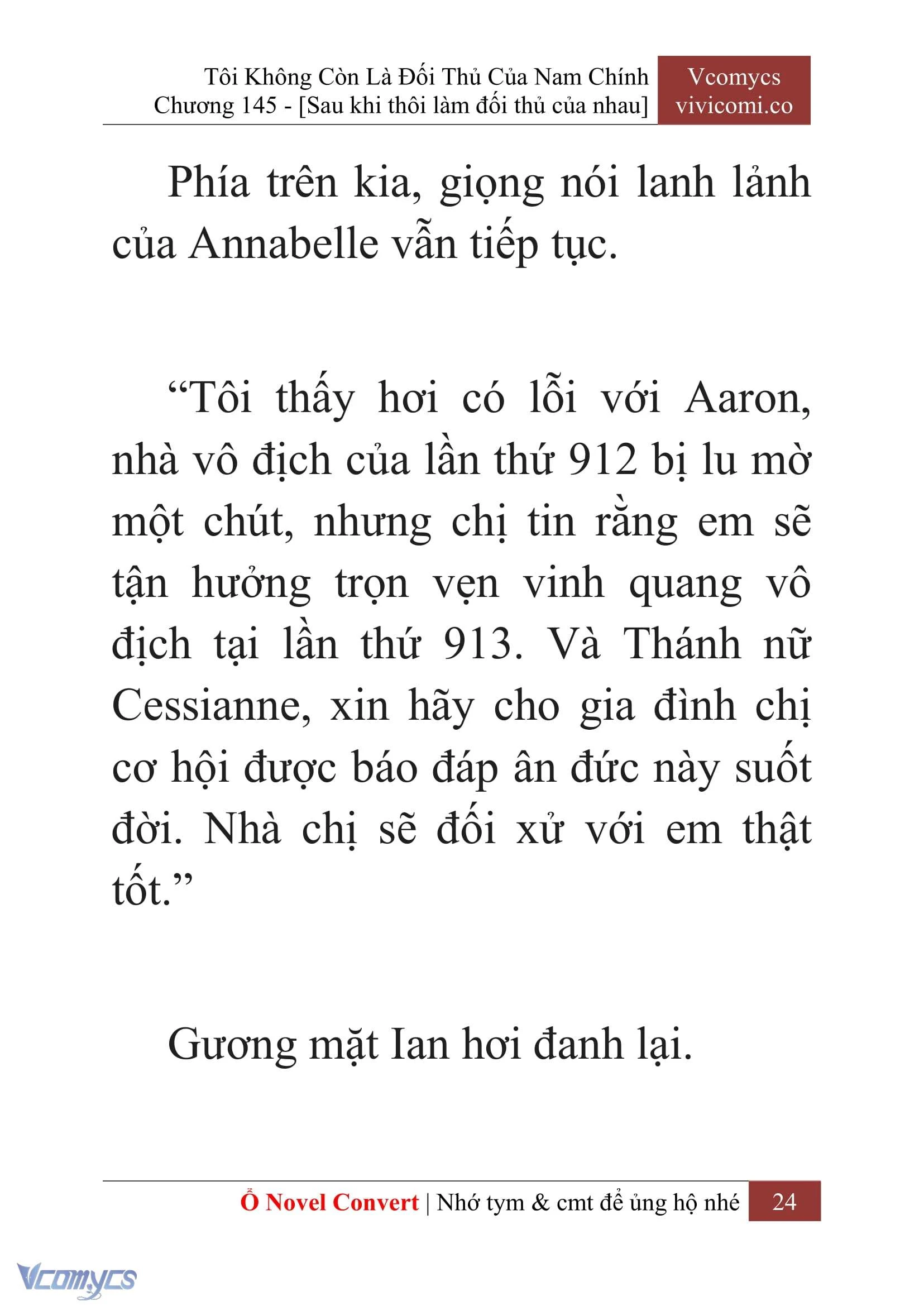 [Novel] Tôi Không Còn Là Đối Thủ Của Nam Chính Chapter  145 - 26
