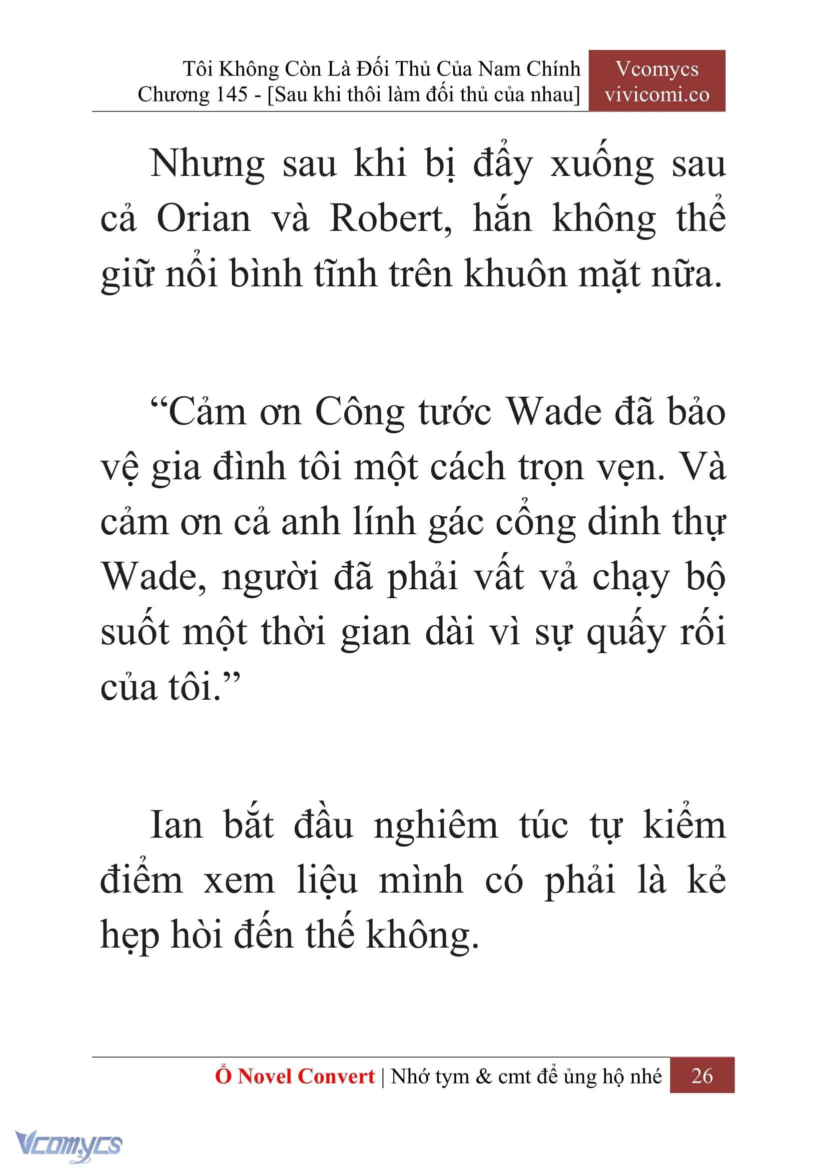 [Novel] Tôi Không Còn Là Đối Thủ Của Nam Chính Chapter  145 - 28