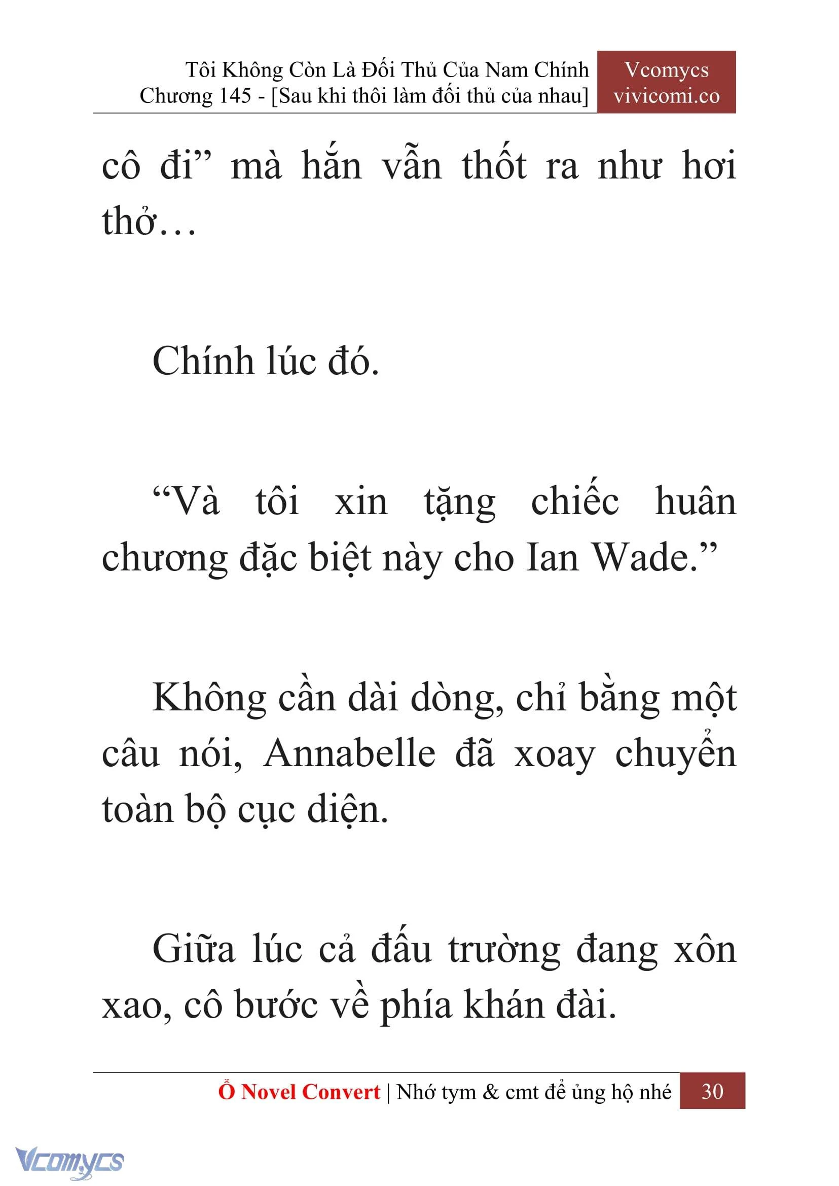 [Novel] Tôi Không Còn Là Đối Thủ Của Nam Chính Chapter  145 - 32
