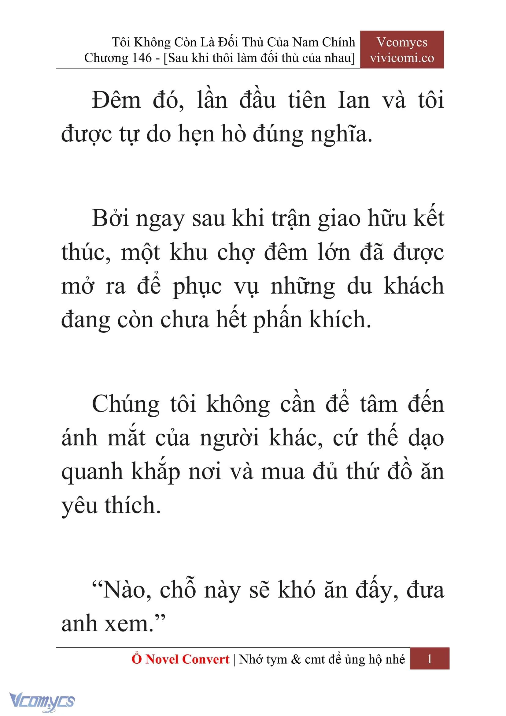 [Novel] Tôi Không Còn Là Đối Thủ Của Nam Chính Chapter  146 - 3