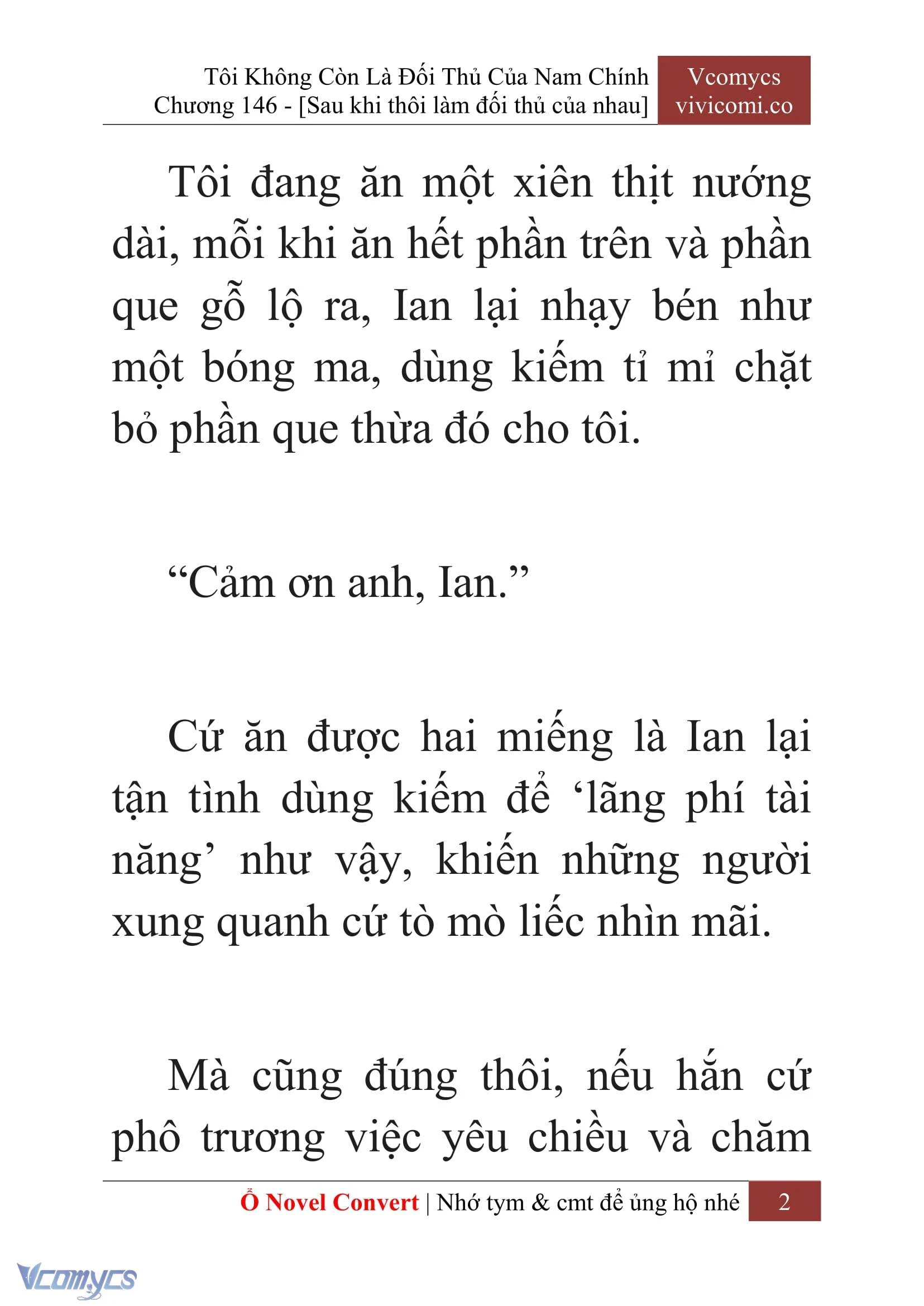 [Novel] Tôi Không Còn Là Đối Thủ Của Nam Chính Chapter  146 - 4