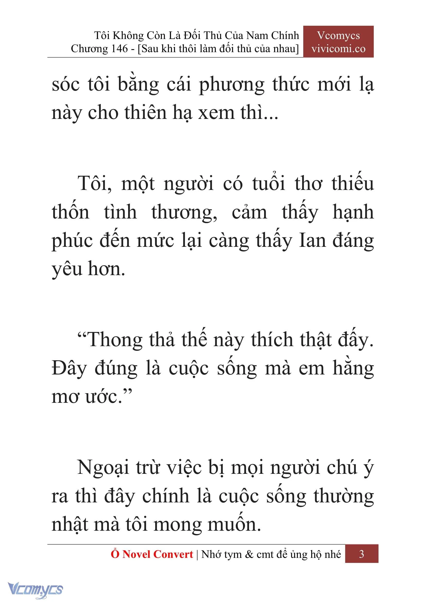 [Novel] Tôi Không Còn Là Đối Thủ Của Nam Chính Chapter  146 - 5