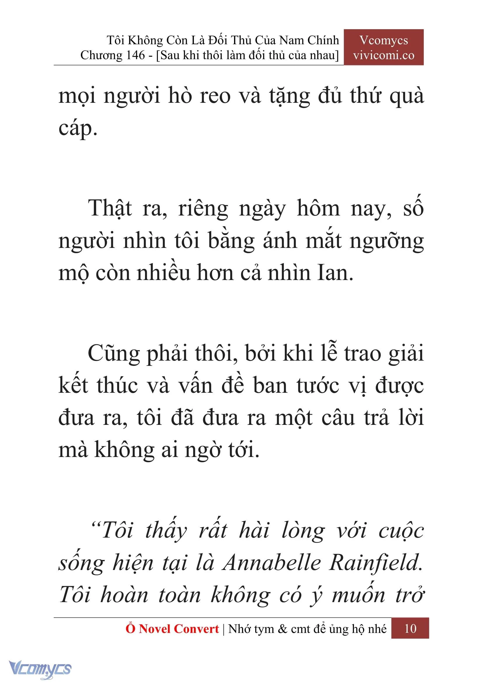 [Novel] Tôi Không Còn Là Đối Thủ Của Nam Chính Chapter  146 - 12