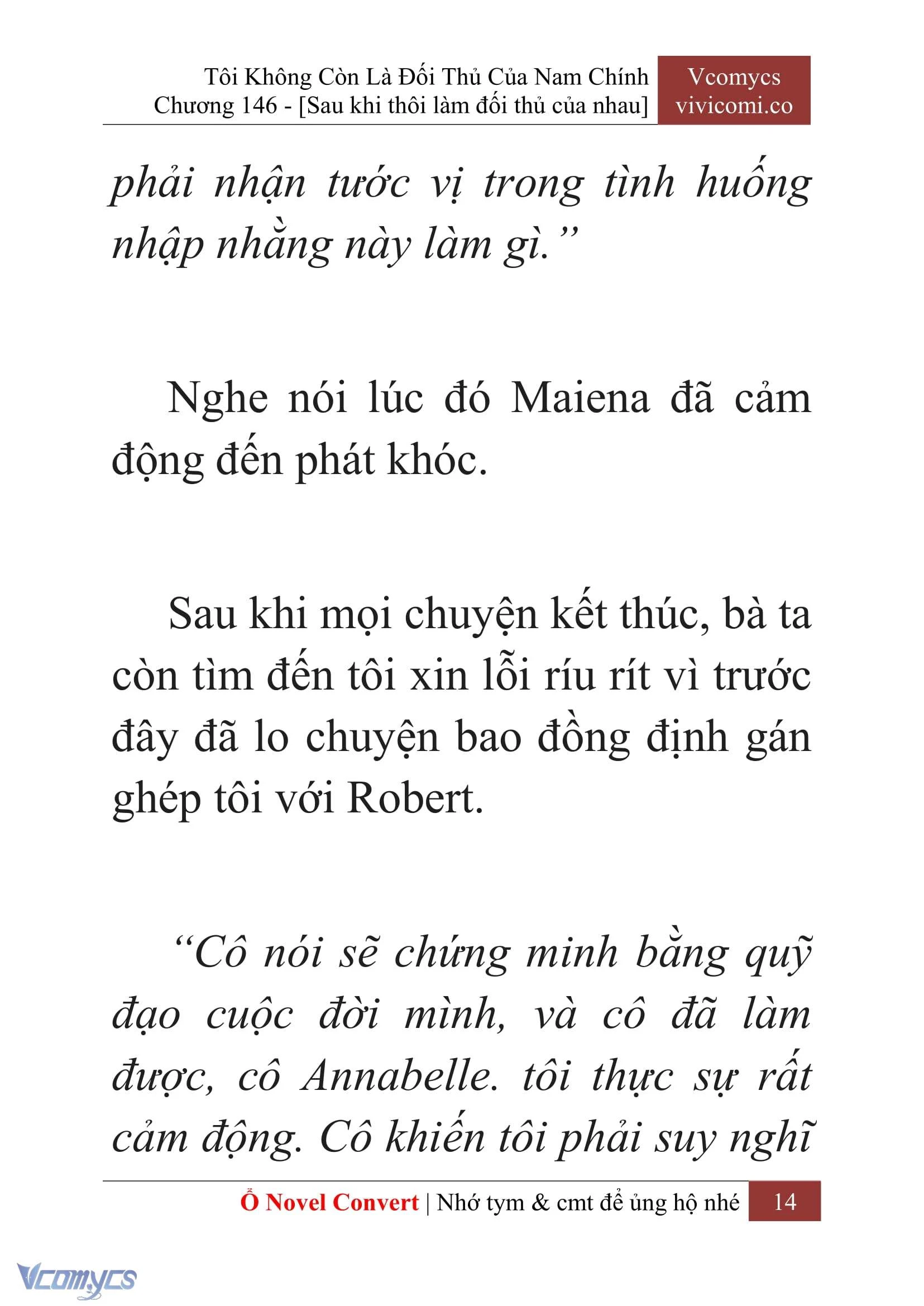 [Novel] Tôi Không Còn Là Đối Thủ Của Nam Chính Chapter  146 - 16