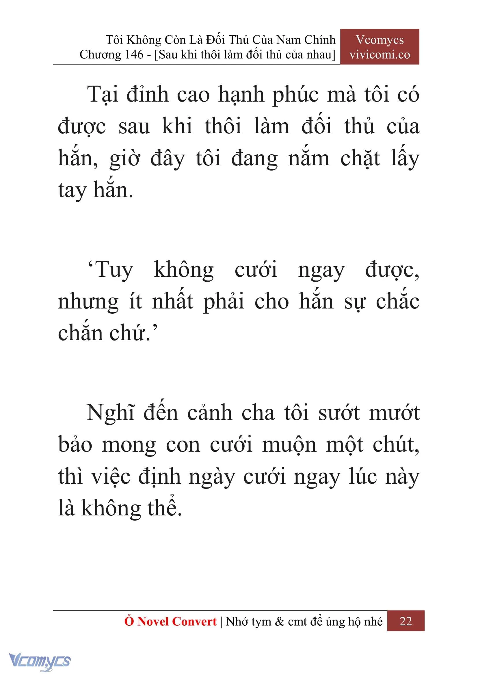 [Novel] Tôi Không Còn Là Đối Thủ Của Nam Chính Chapter  146 - 24