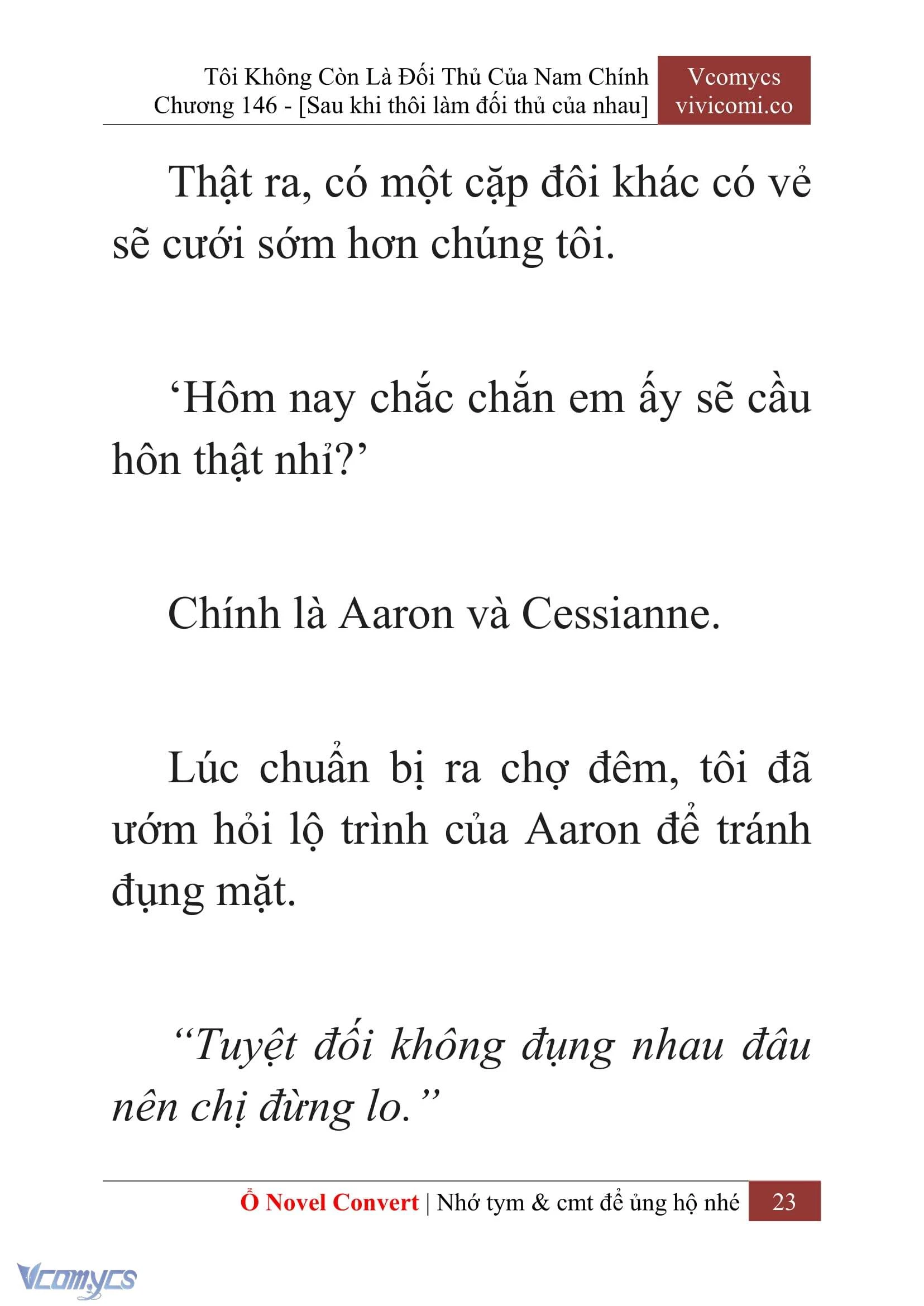 [Novel] Tôi Không Còn Là Đối Thủ Của Nam Chính Chapter  146 - 25