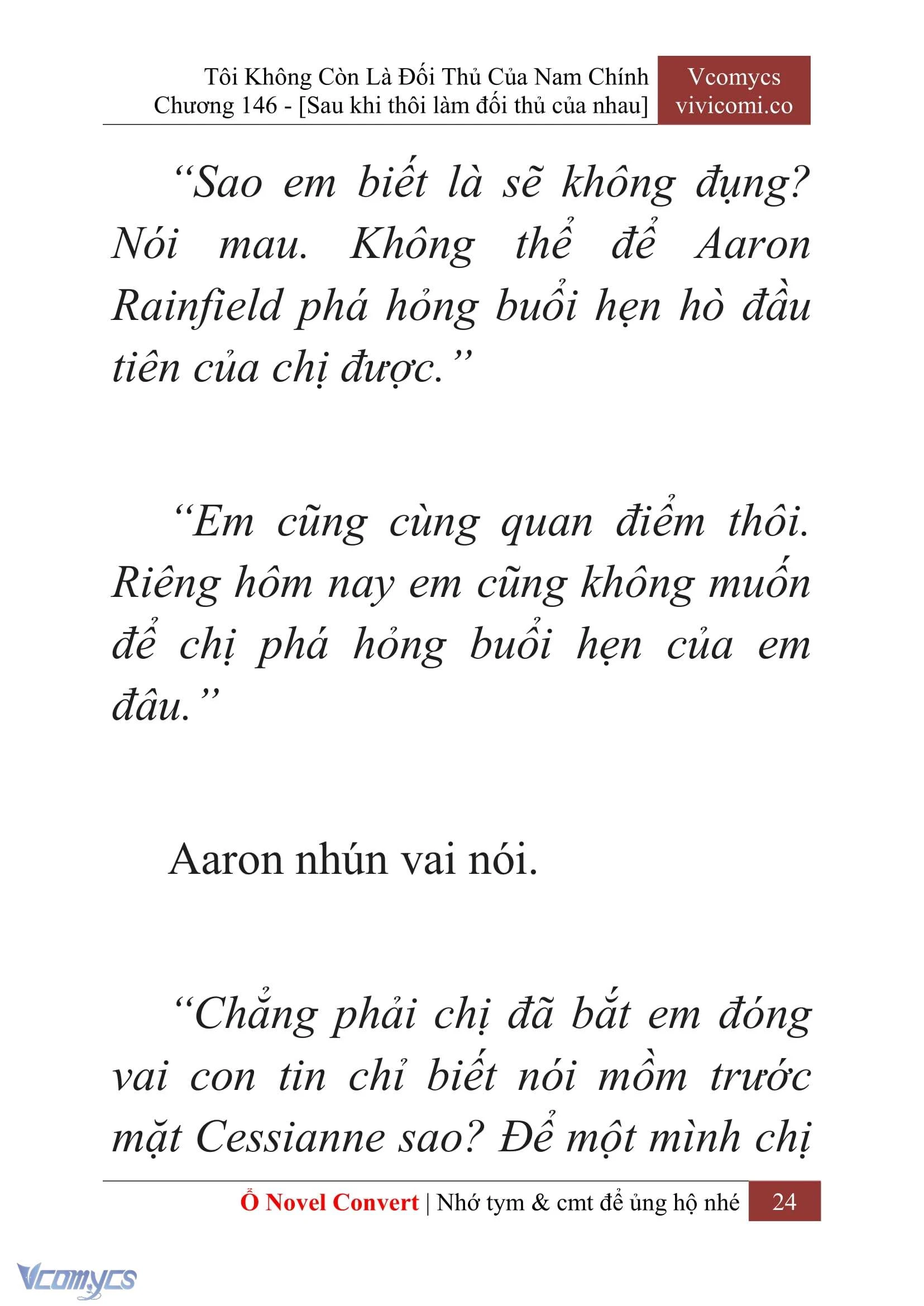 [Novel] Tôi Không Còn Là Đối Thủ Của Nam Chính Chapter  146 - 26