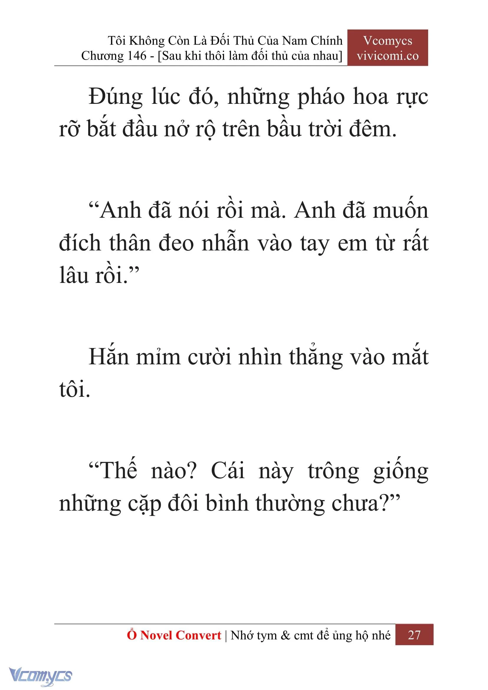[Novel] Tôi Không Còn Là Đối Thủ Của Nam Chính Chapter  146 - 29