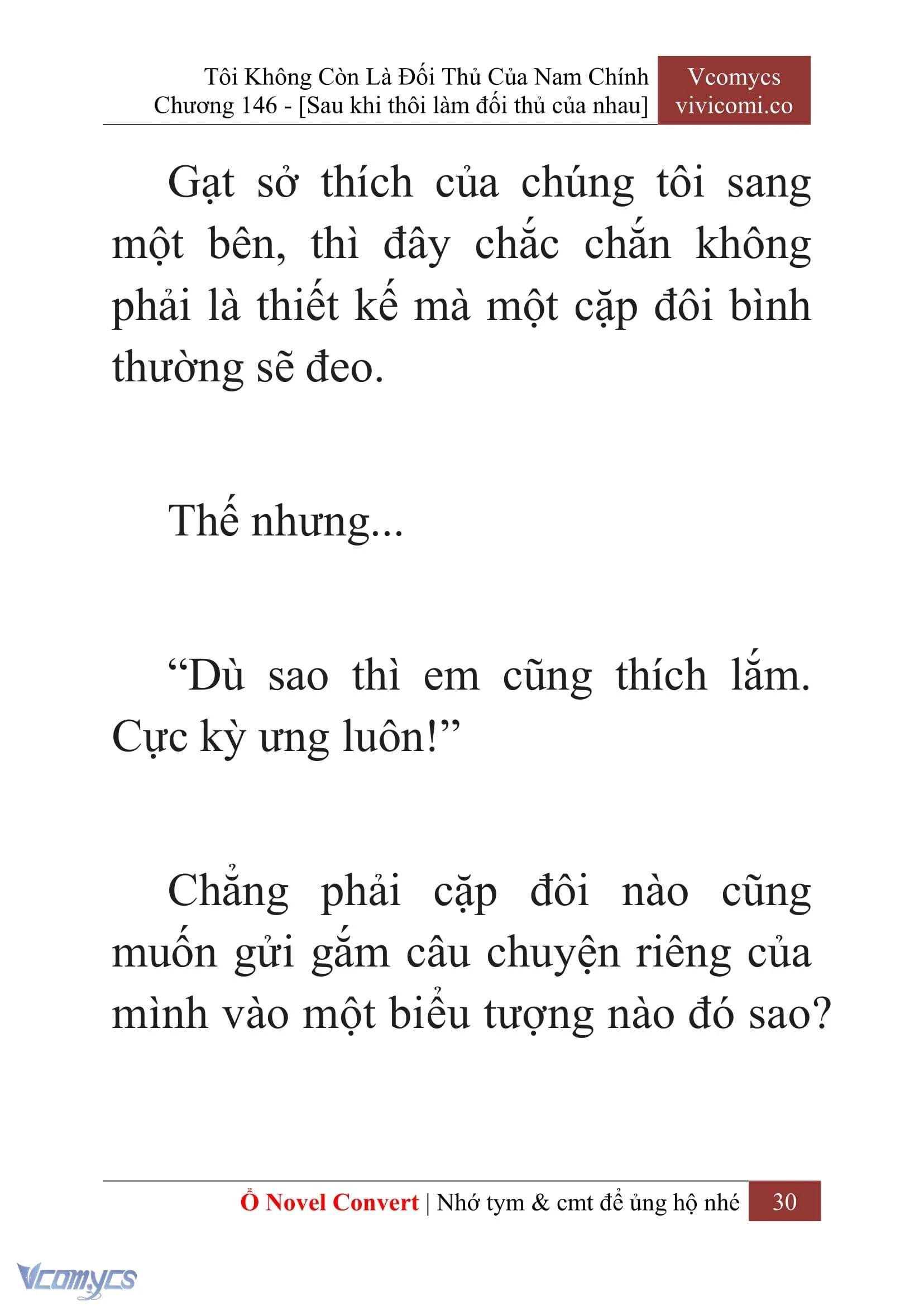 [Novel] Tôi Không Còn Là Đối Thủ Của Nam Chính Chapter  146 - 32