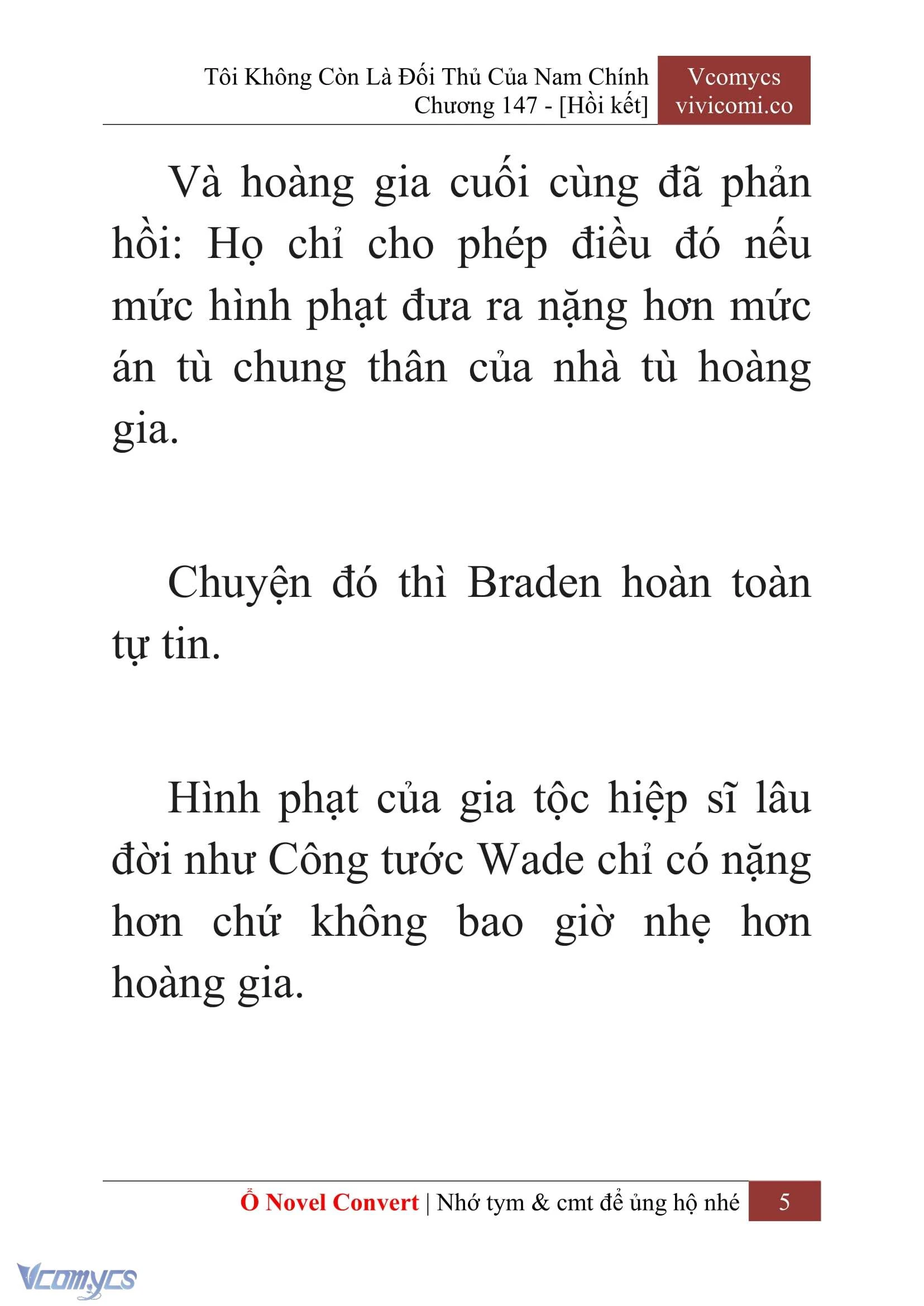 [Novel] Tôi Không Còn Là Đối Thủ Của Nam Chính Chapter  147 - 7